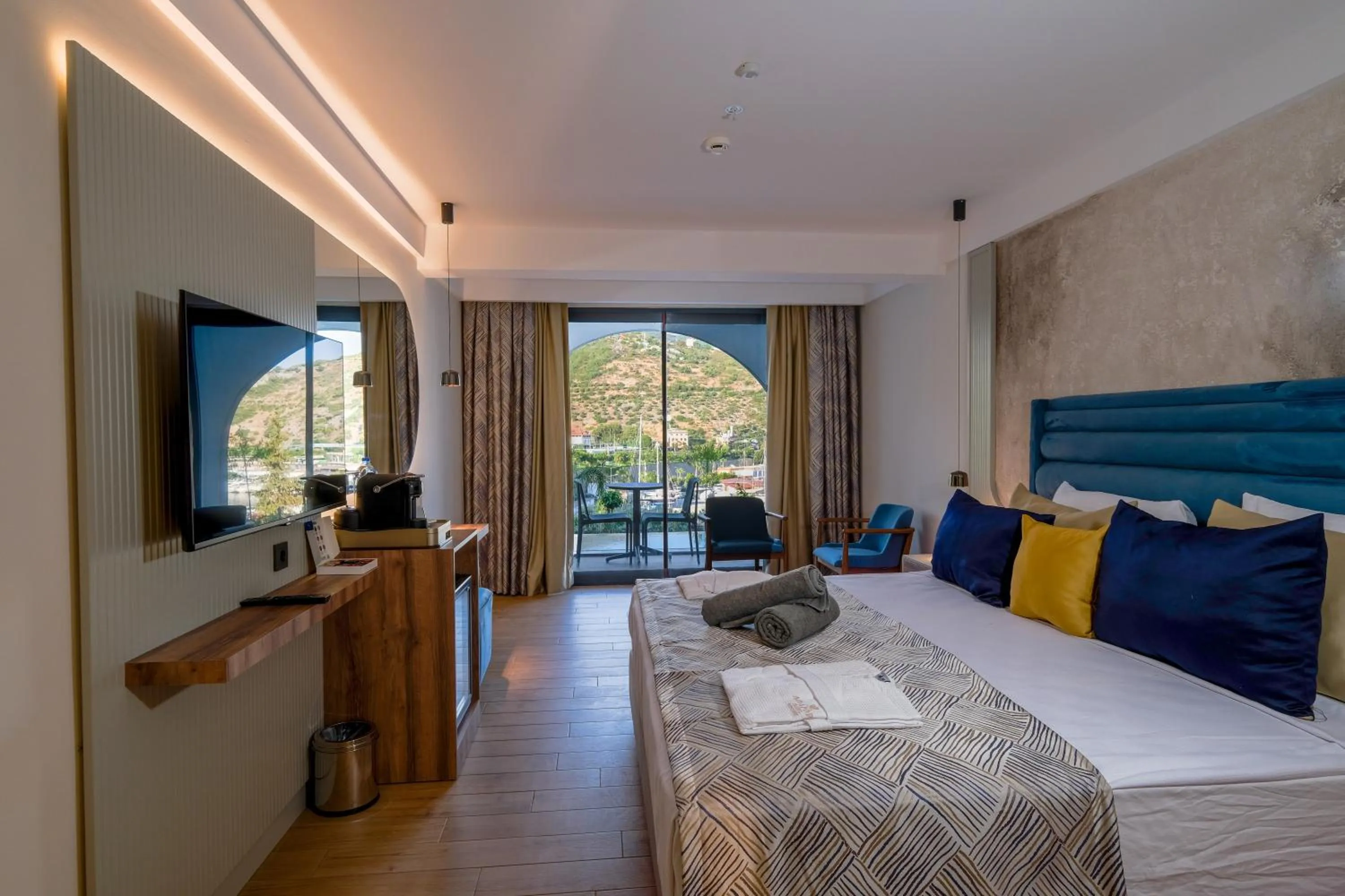 Photo of the whole room, Bed in Ada Port Hotel Adults Only