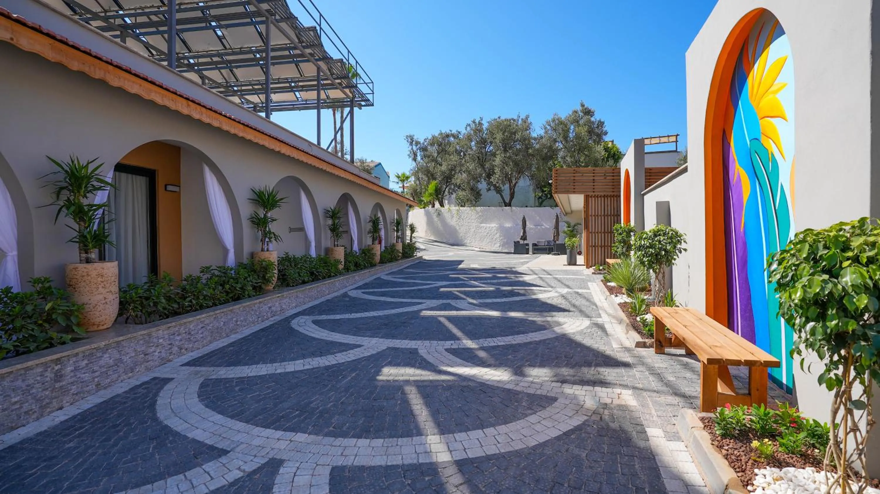 Property building in Ada Port Hotel Adults Only