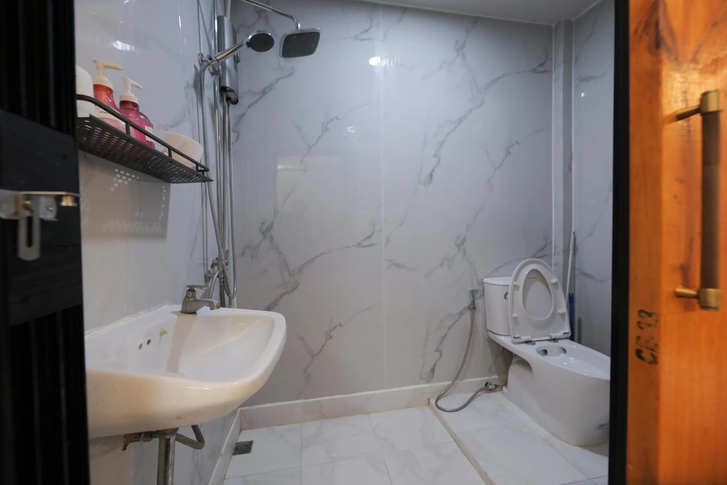 Bathroom in Bud Brew Beyond Dispensary and Hotel