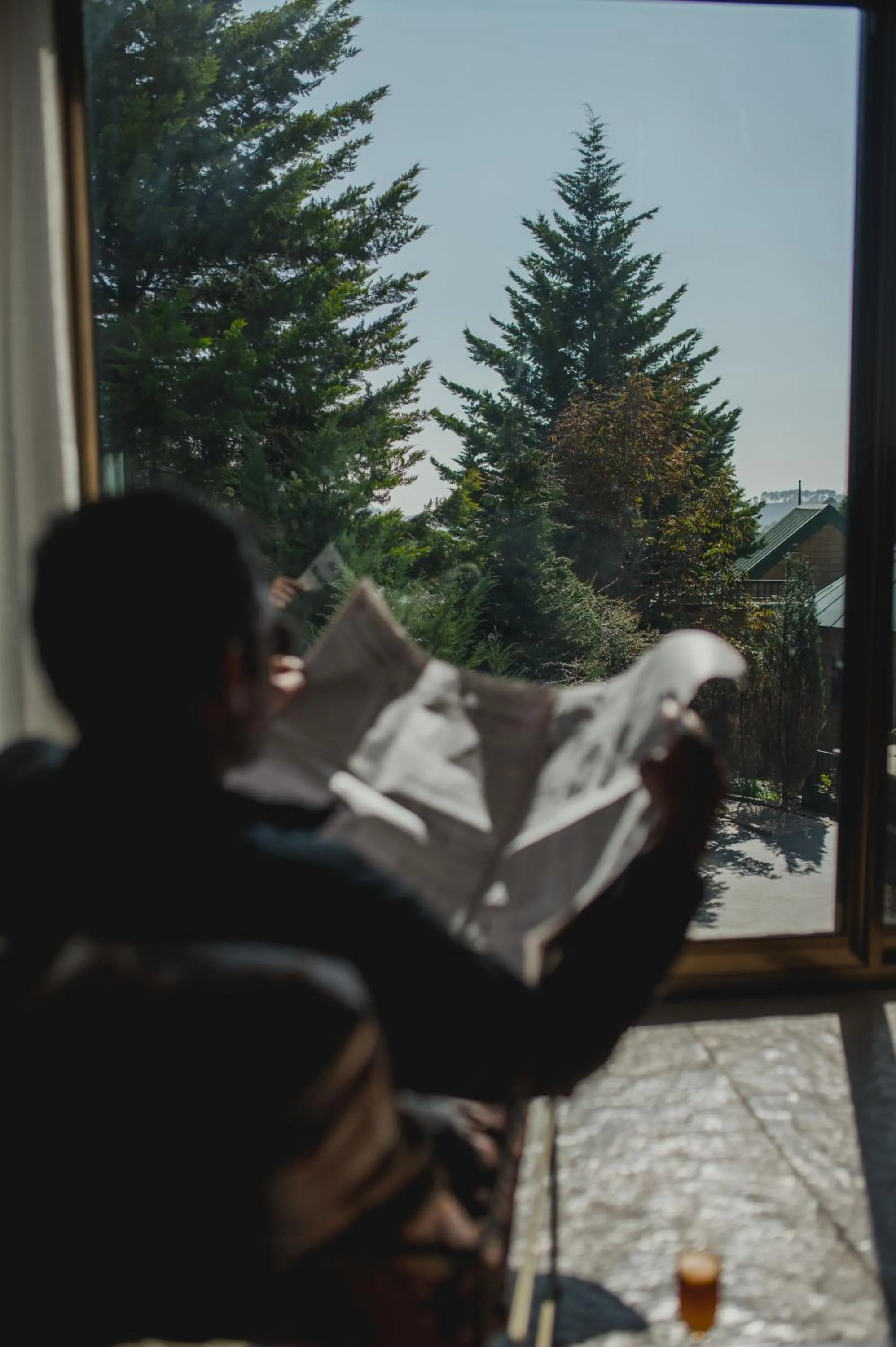 Balcony/Terrace in Brij Atmanya Bhowali, Nainital, A Luxury Mountain Escape