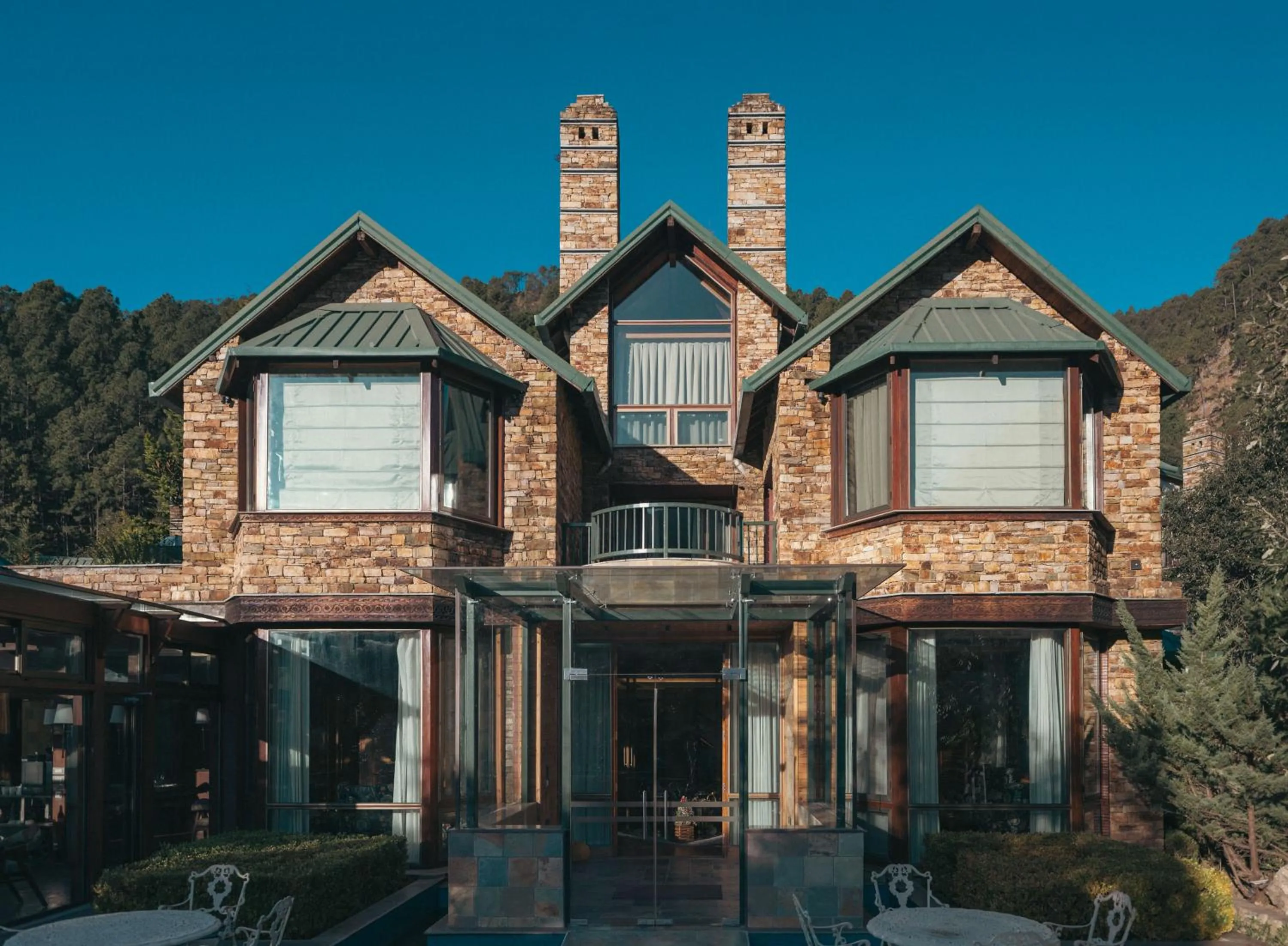 Property building in Brij Atmanya Bhowali, Nainital, A Luxury Mountain Escape