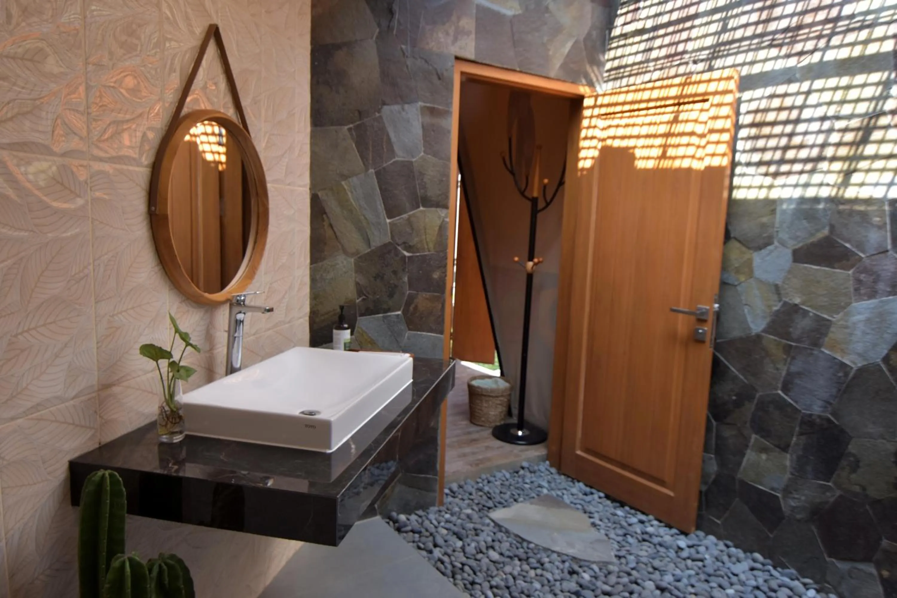 Bathroom in Sarga Earthing Resort