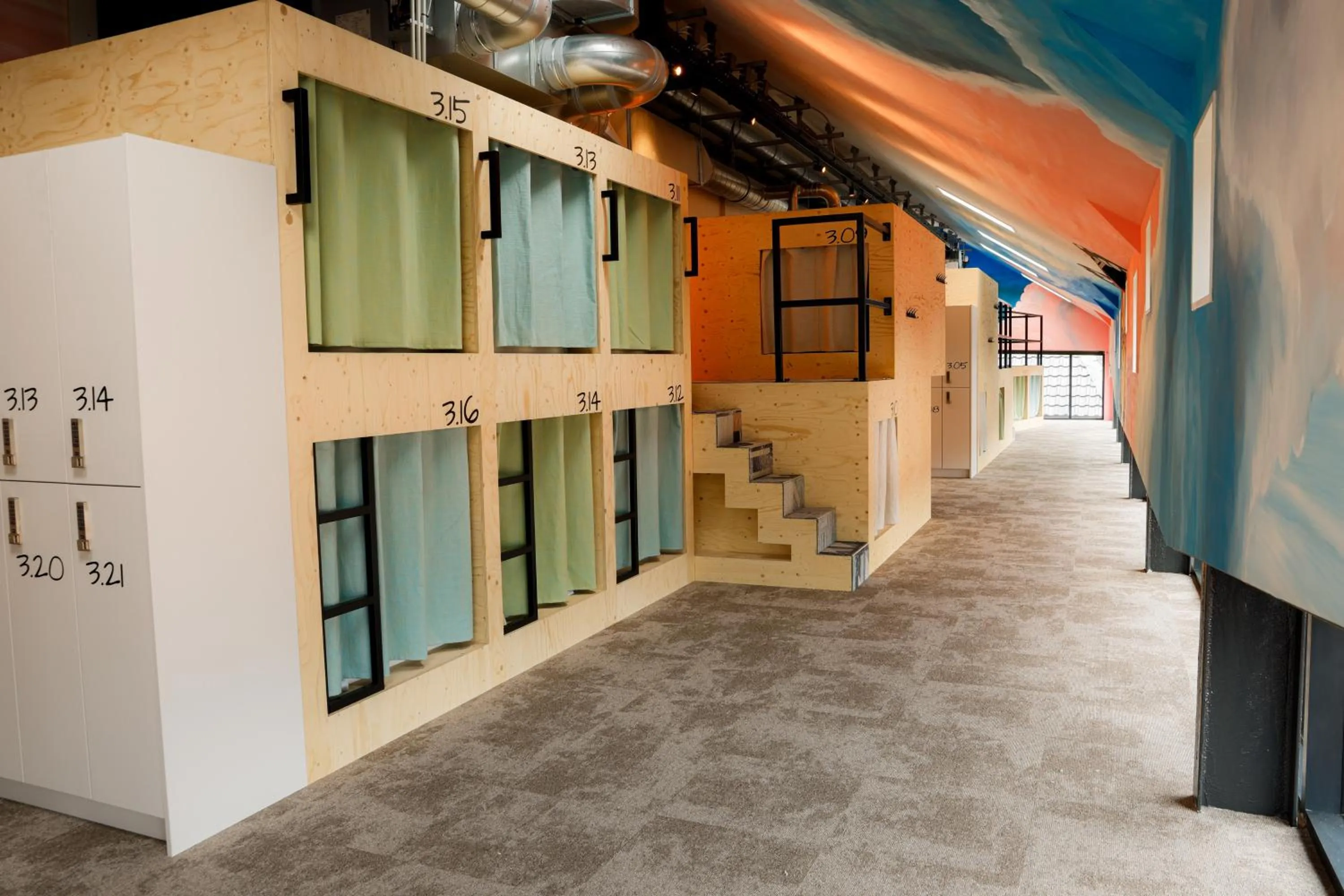 Bedroom in PJs Hostel