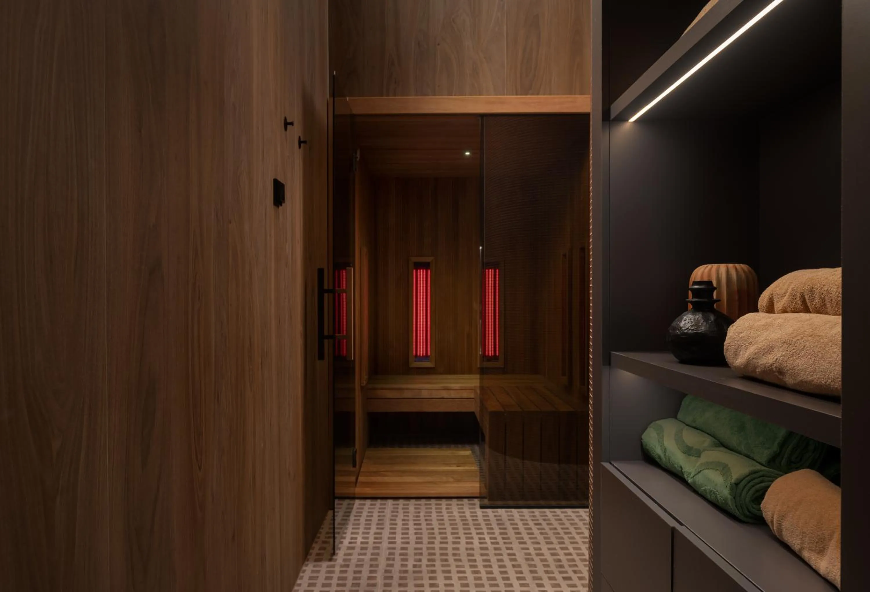 Sauna, Bed in Molum Hotel & Residences