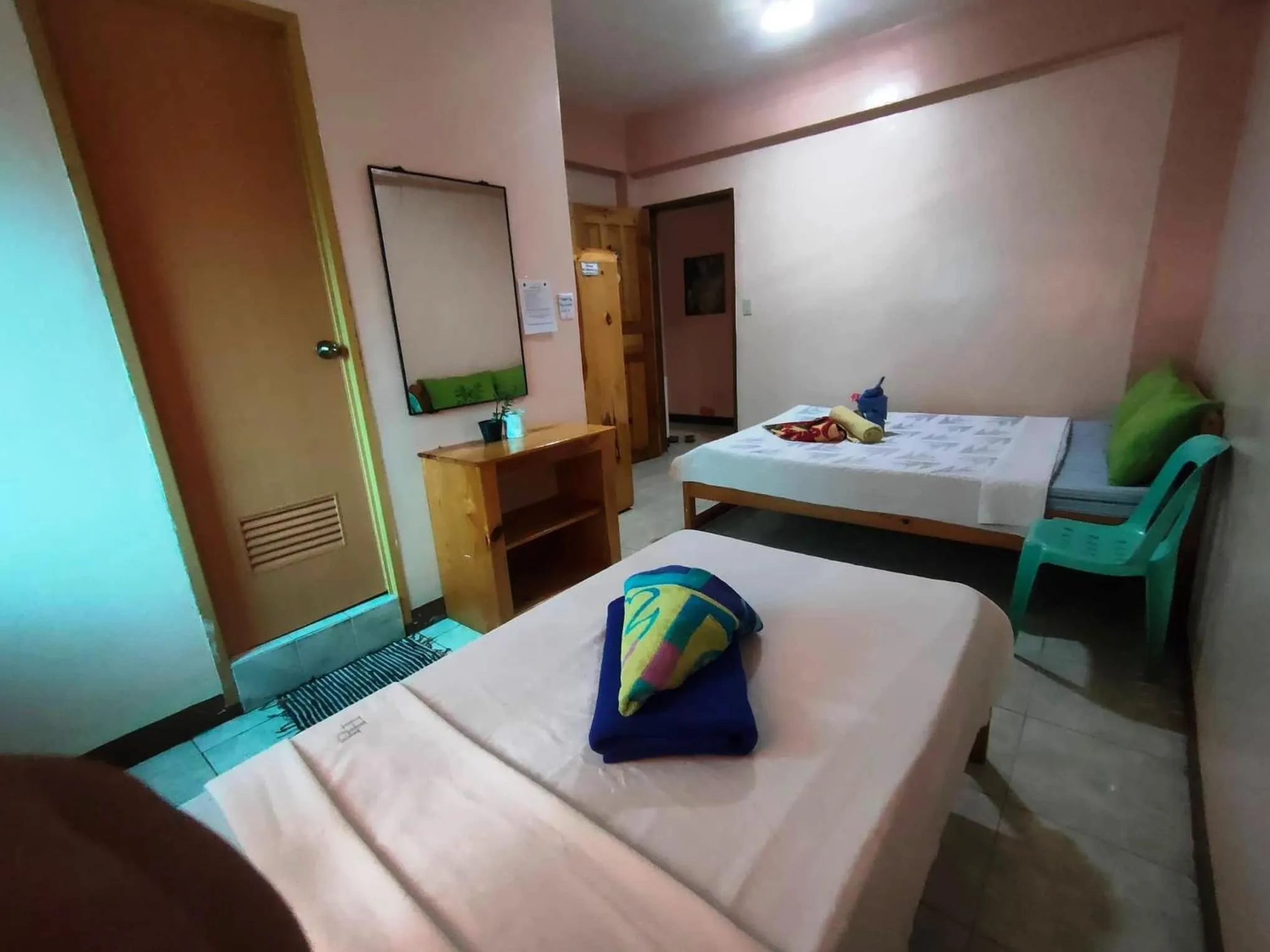 Bed in Shamrock Tavern