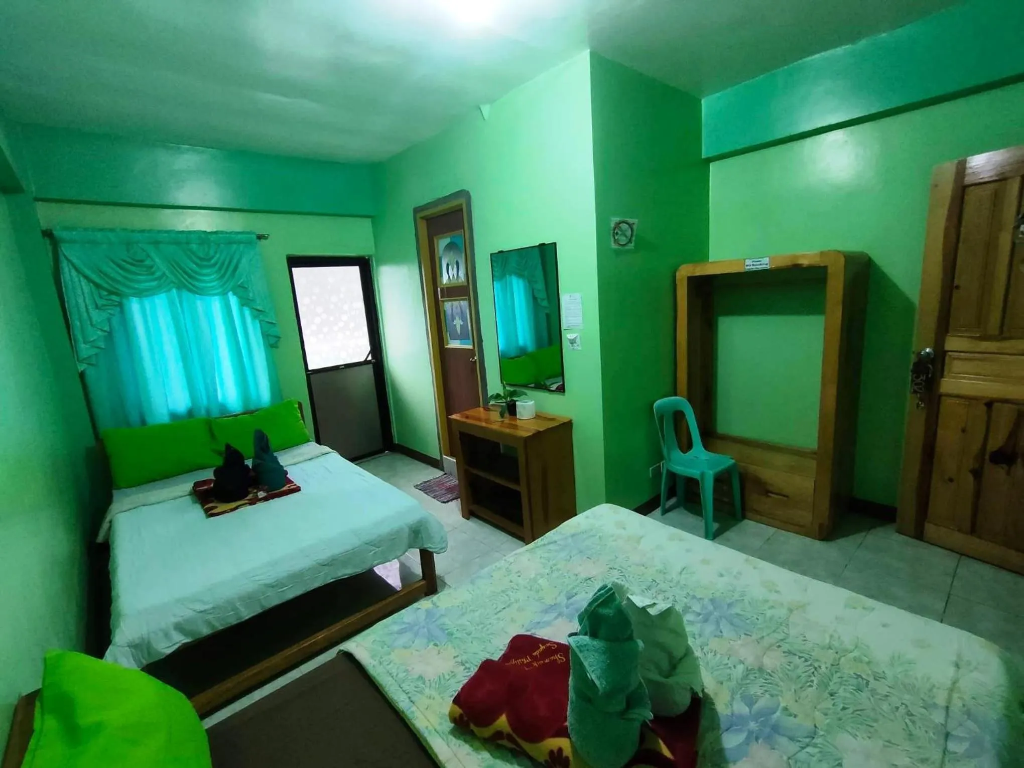 Bed in Shamrock Tavern