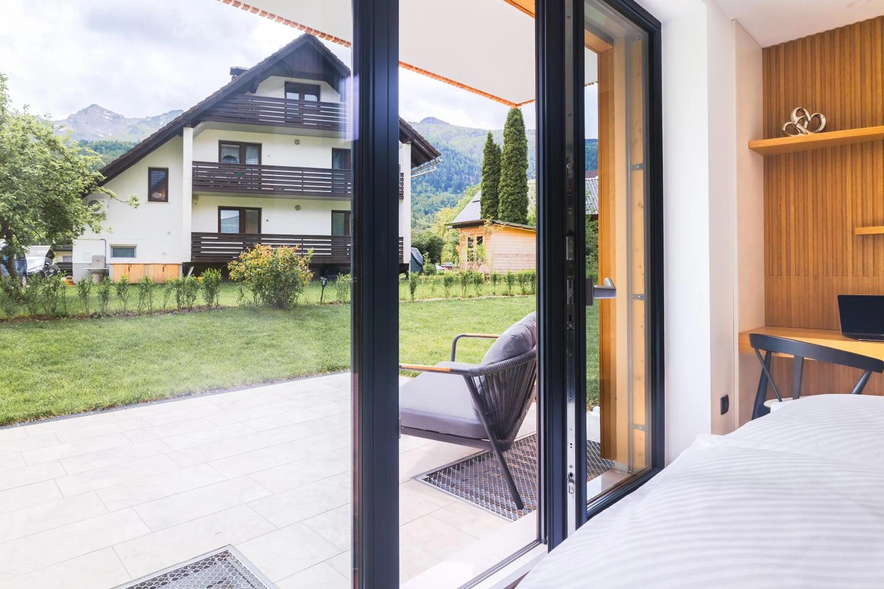 Patio in Vila Nina Bohinj