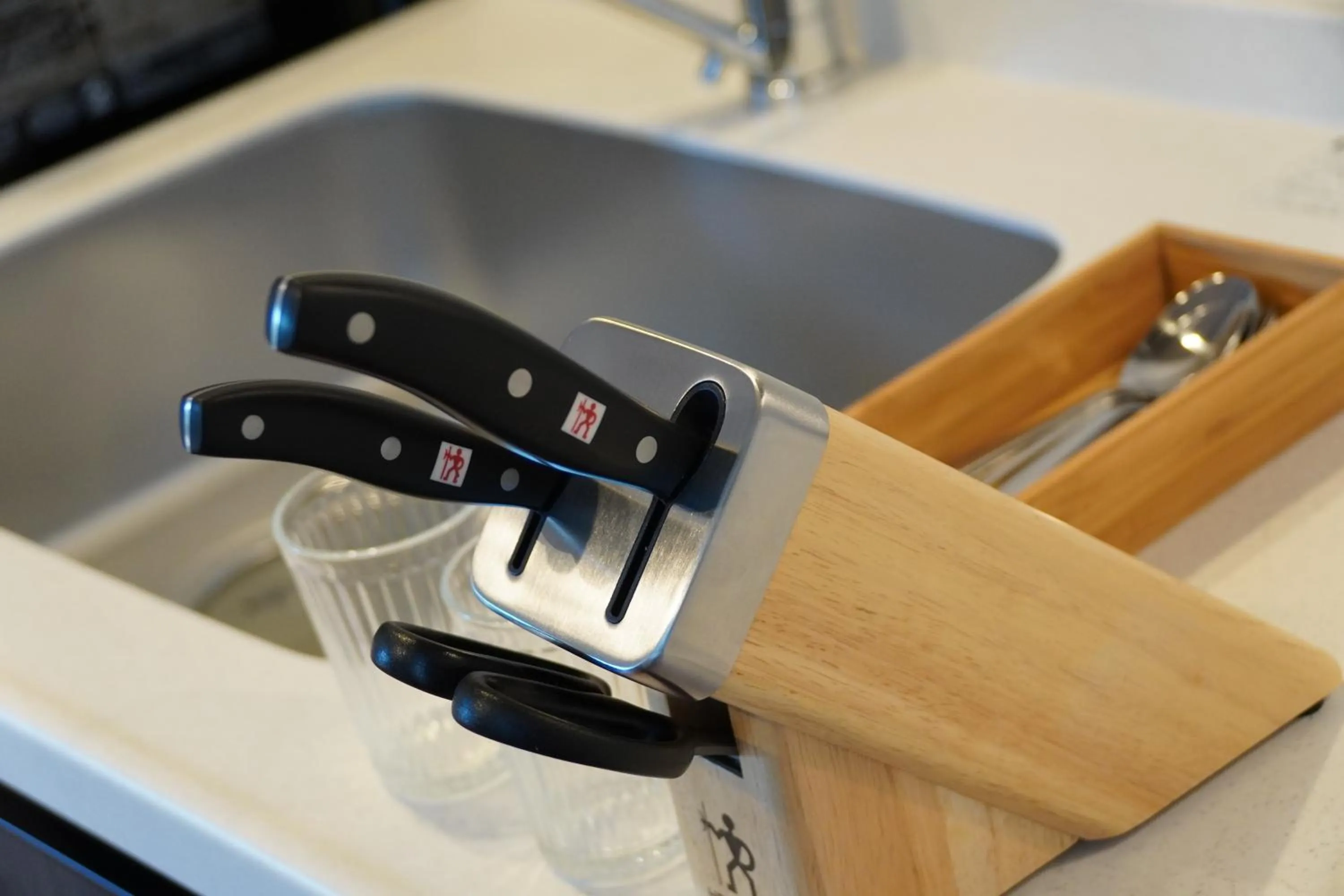 kitchen in SAUNA VILLA 然