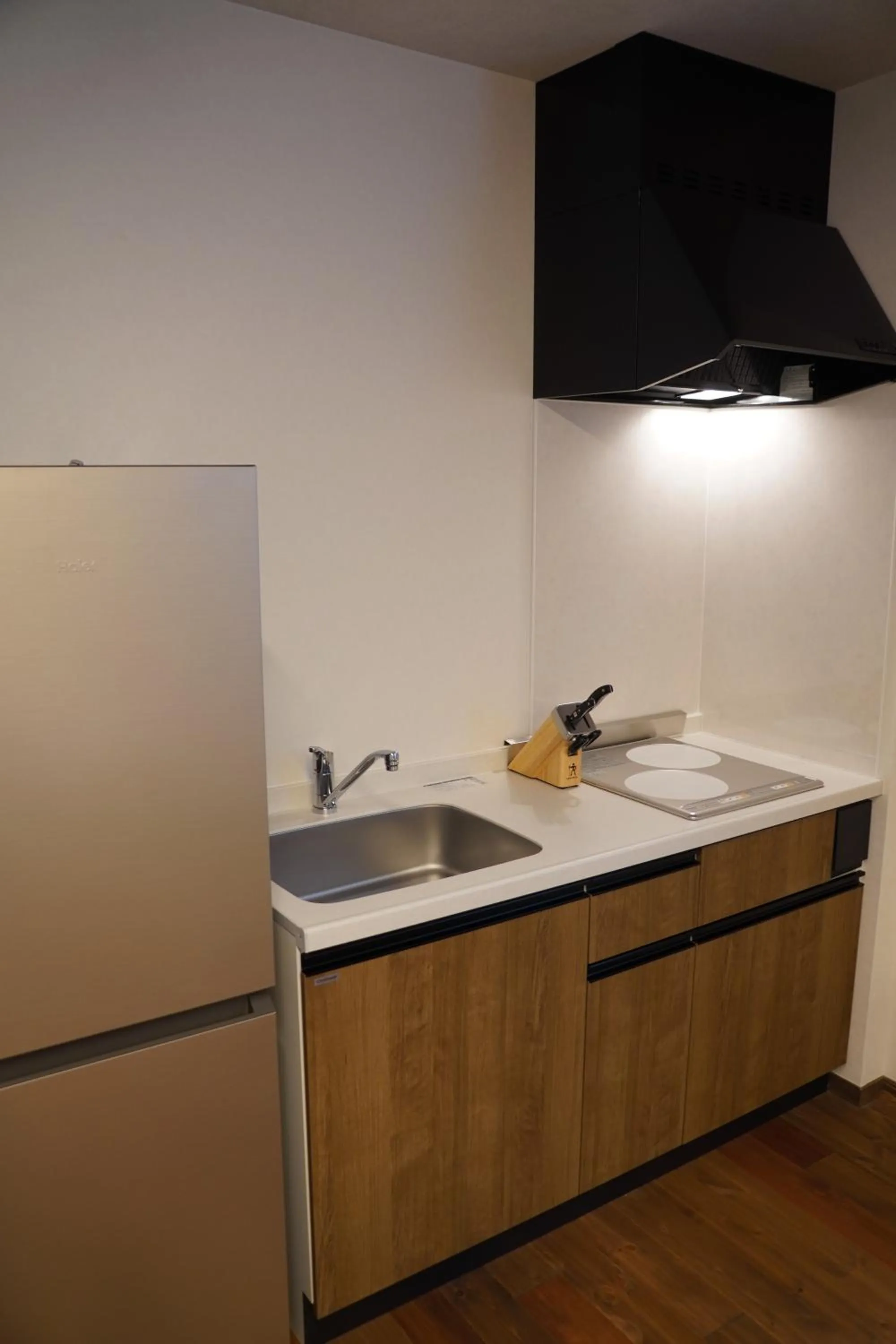 kitchen in SAUNA VILLA 然