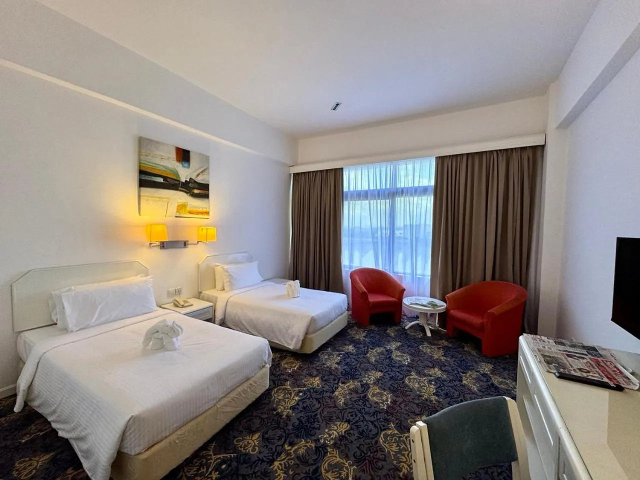 Bed in ROYAL PARK HOTEL @ UNITEN