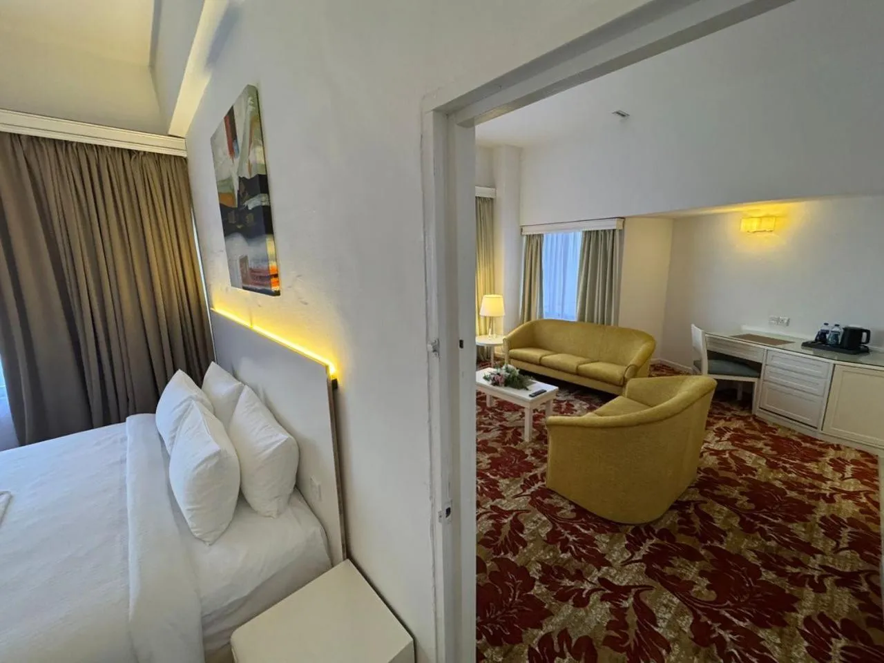 Bed in ROYAL PARK HOTEL @ UNITEN