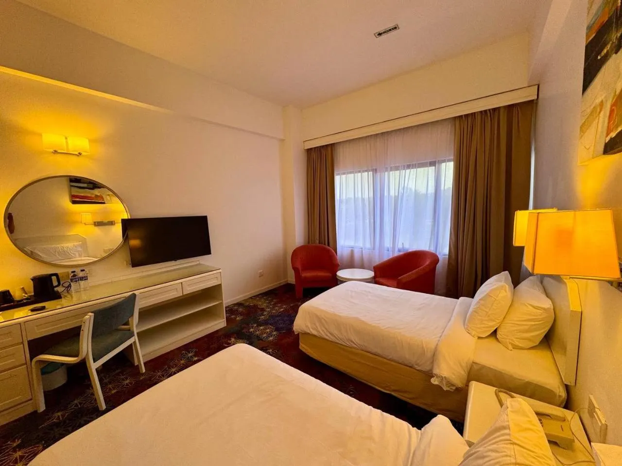 Bed in ROYAL PARK HOTEL @ UNITEN