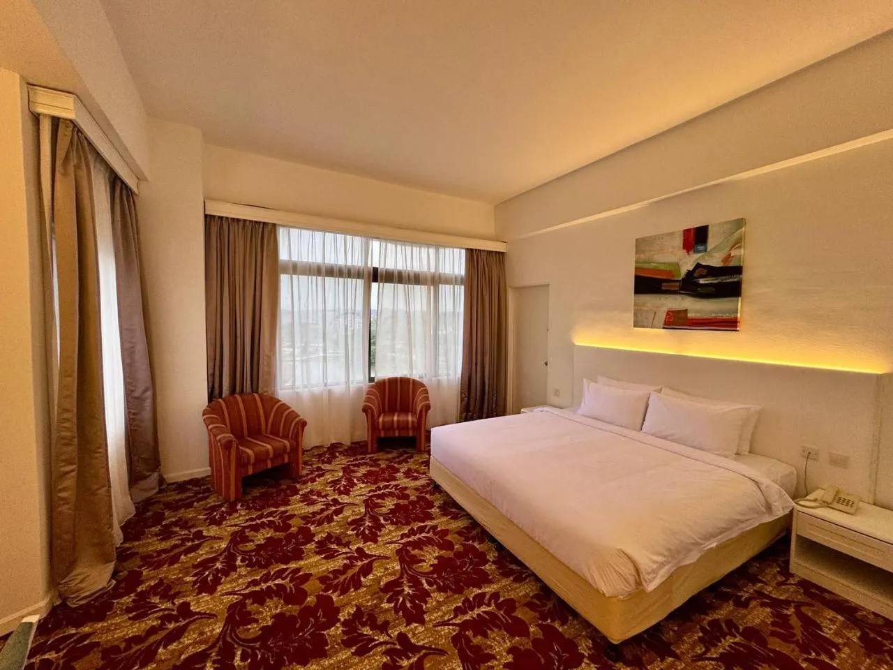 Bed in ROYAL PARK HOTEL @ UNITEN