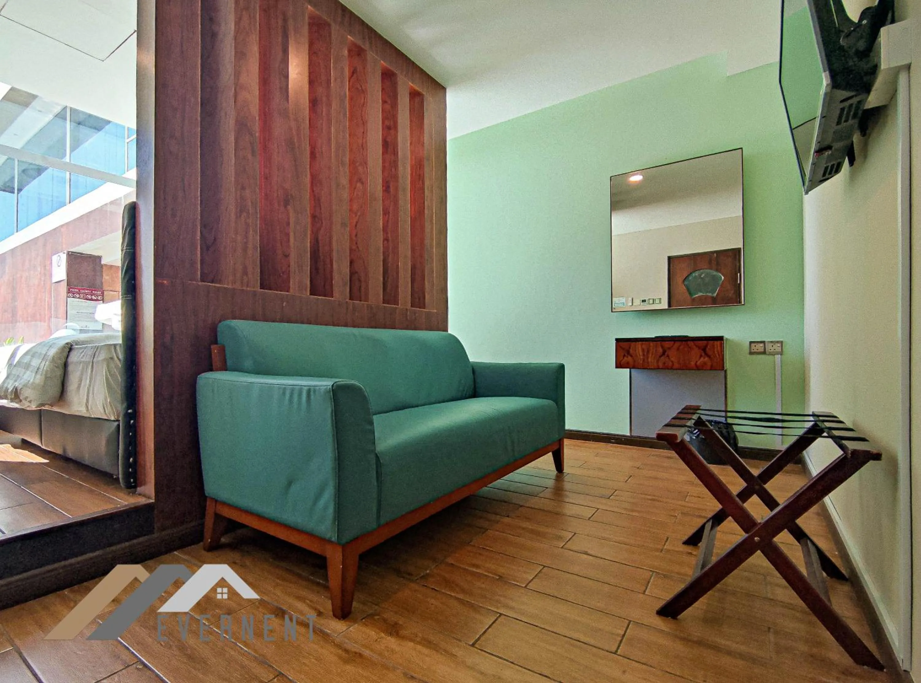 Bedroom in The Loft Hostel by Evernent