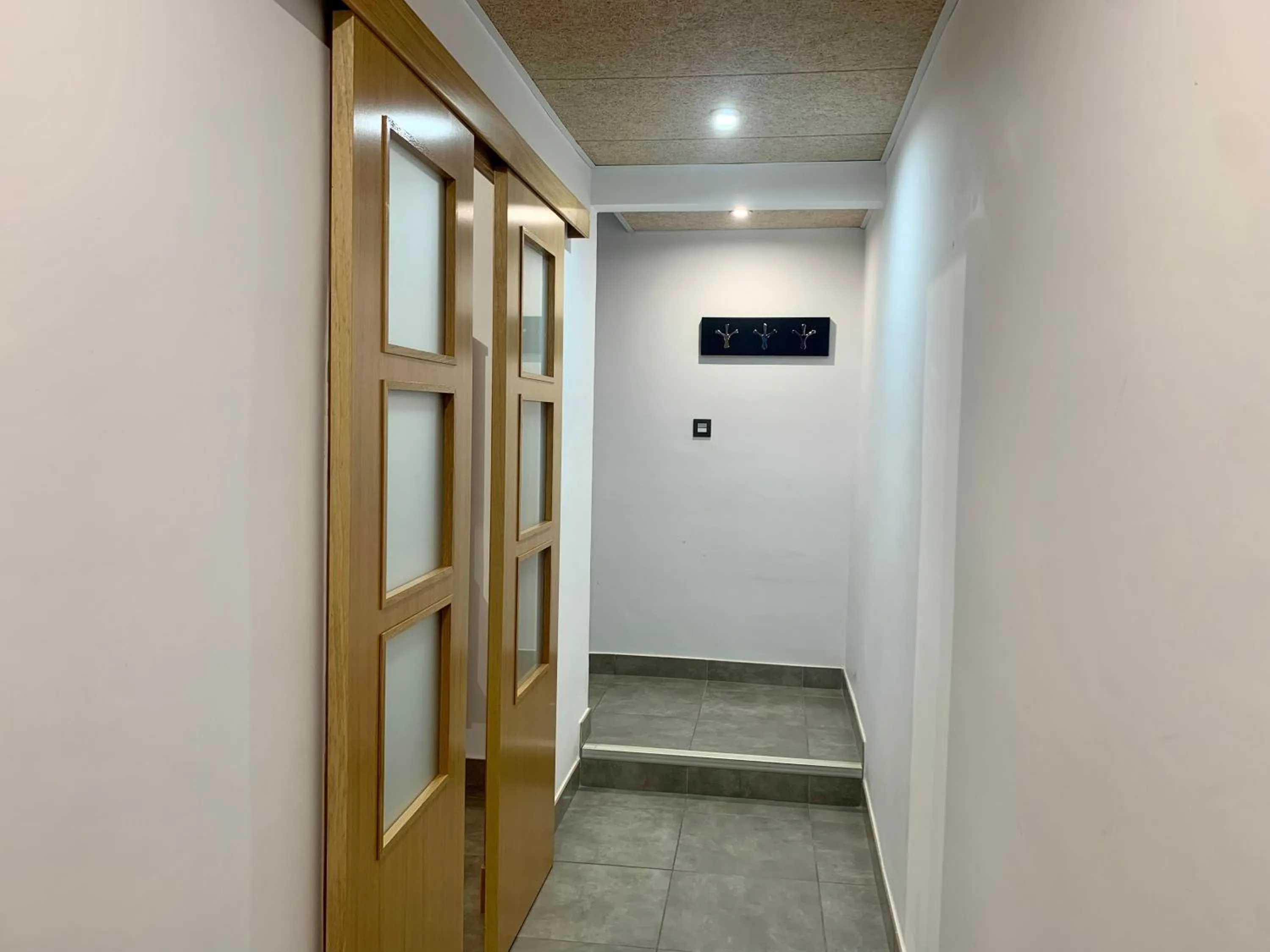 Shower in Hospedium Hotel Continental