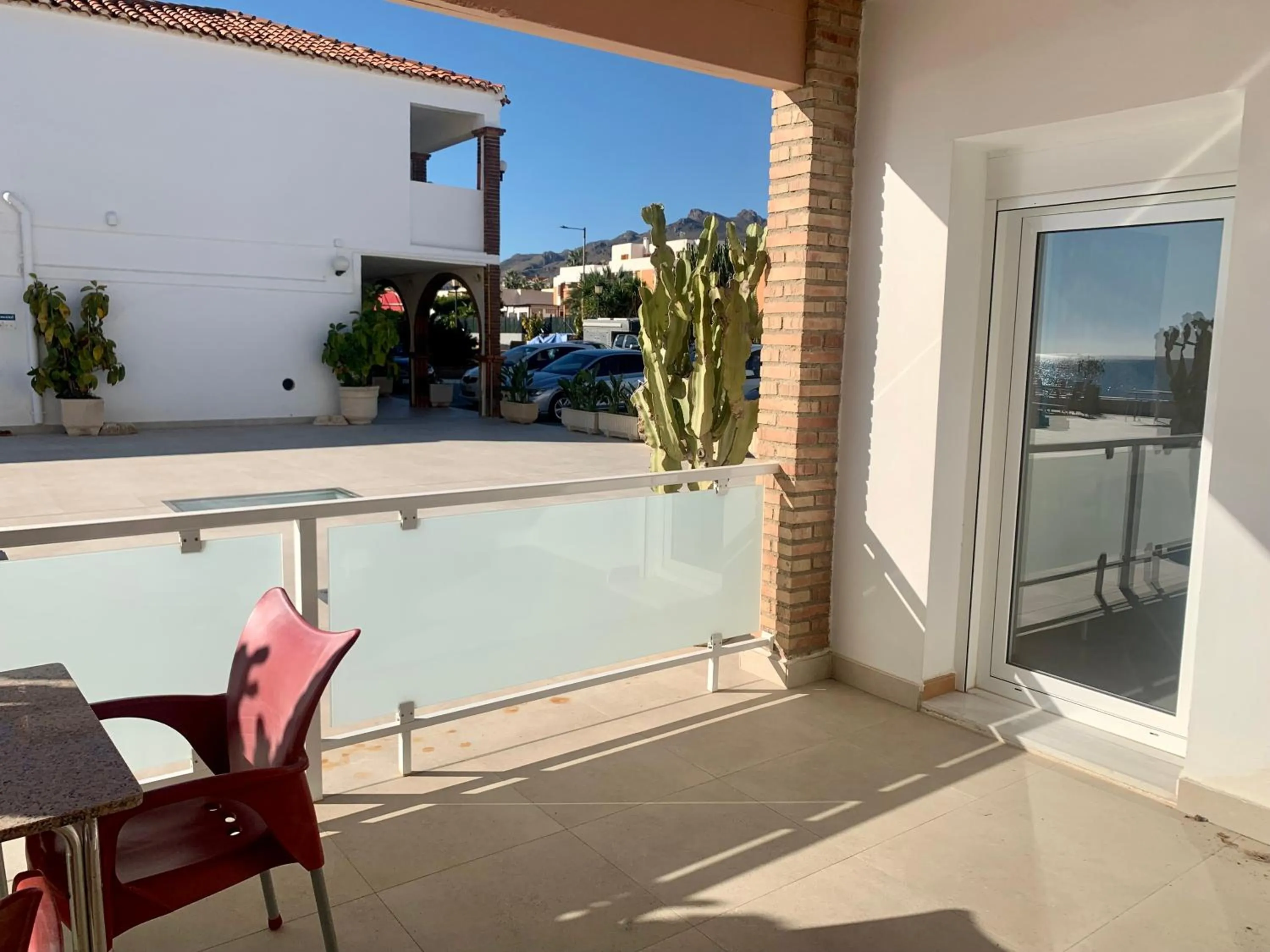 Shower in Hospedium Hotel Continental