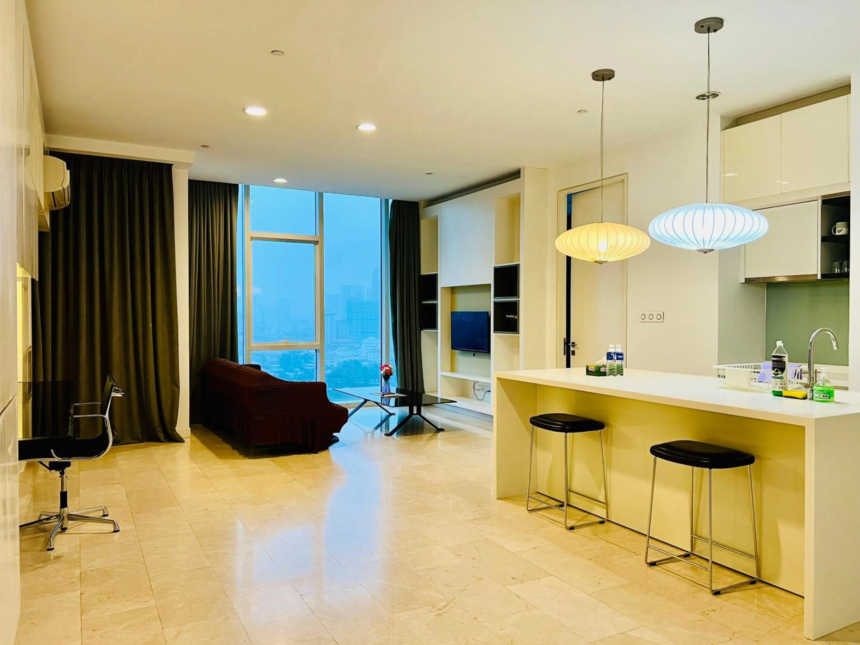 Living room in Astern Suites at Platinum KLCC