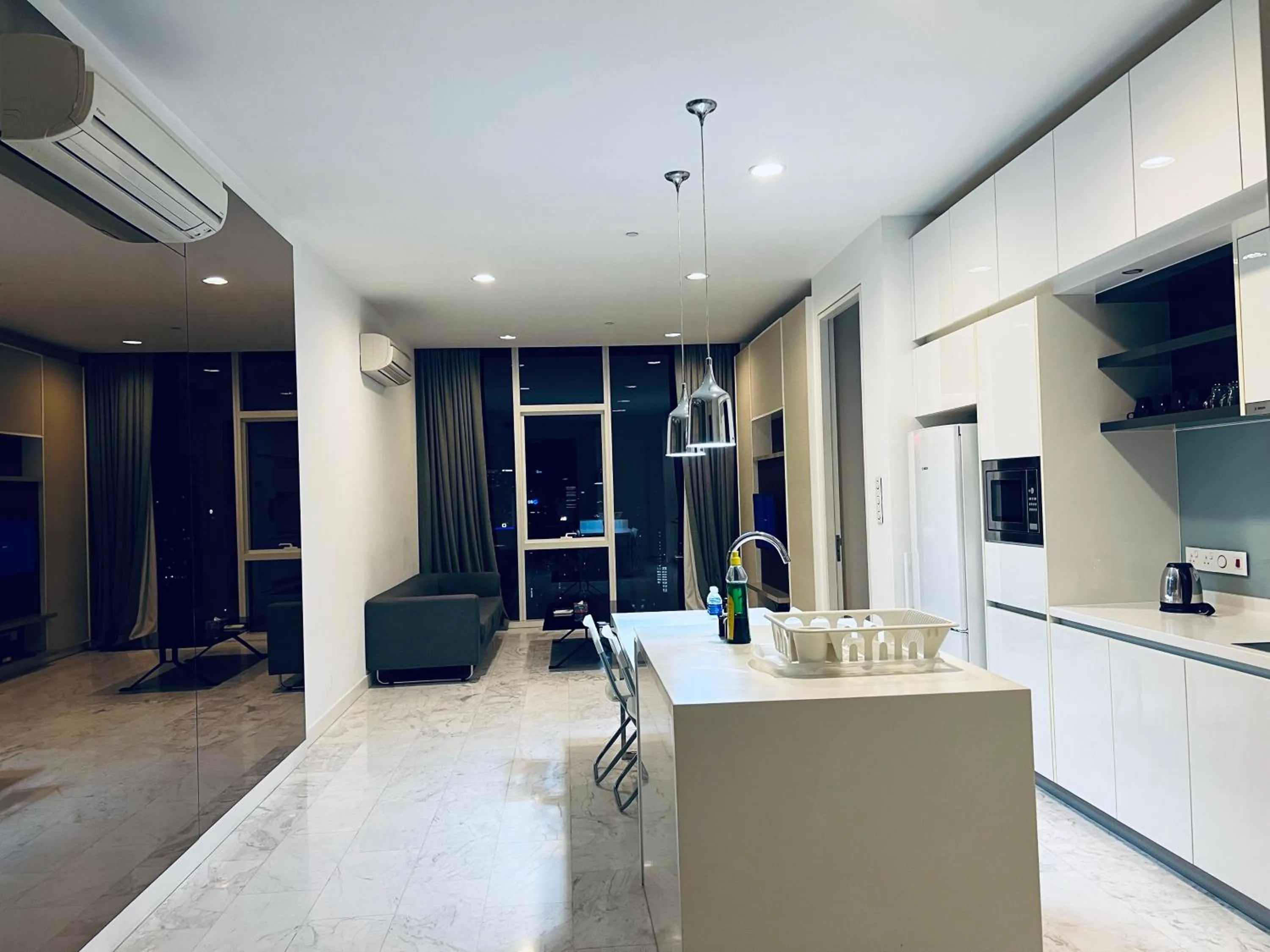 Living room in Astern Suites at Platinum KLCC