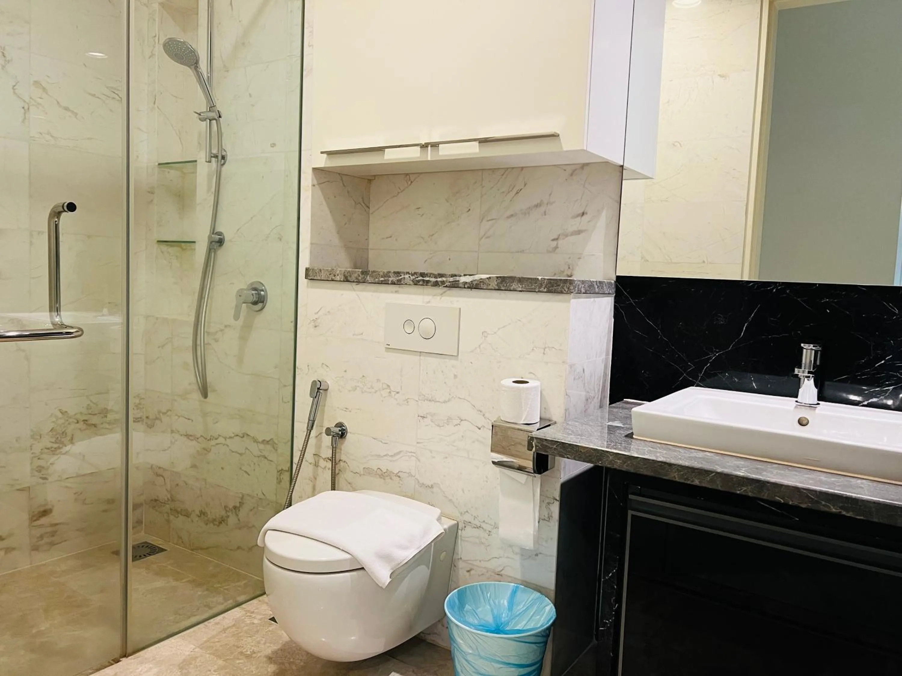 Toilet in Astern Suites at Platinum KLCC