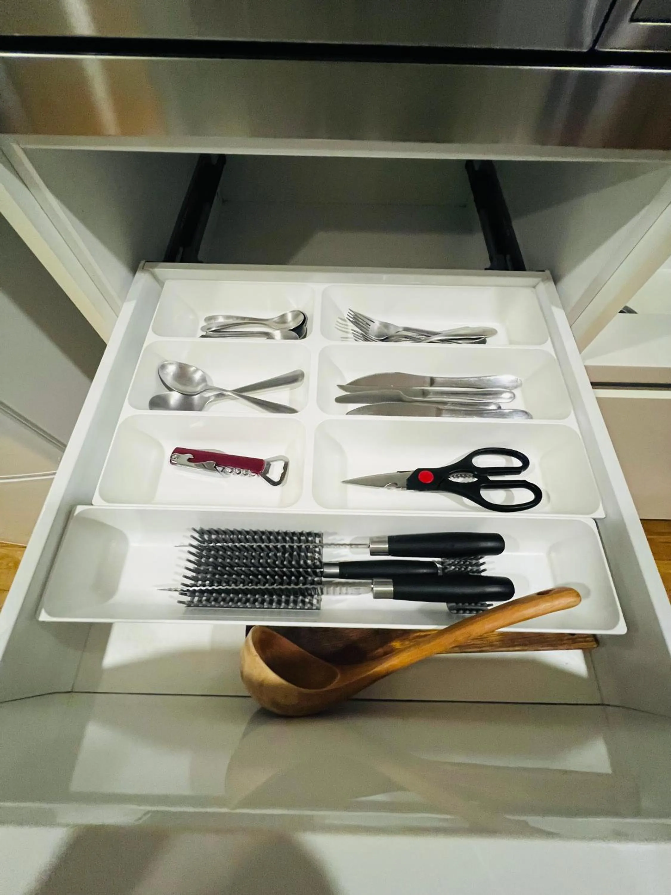 Kitchen or kitchenette in Astern Suites at Platinum KLCC