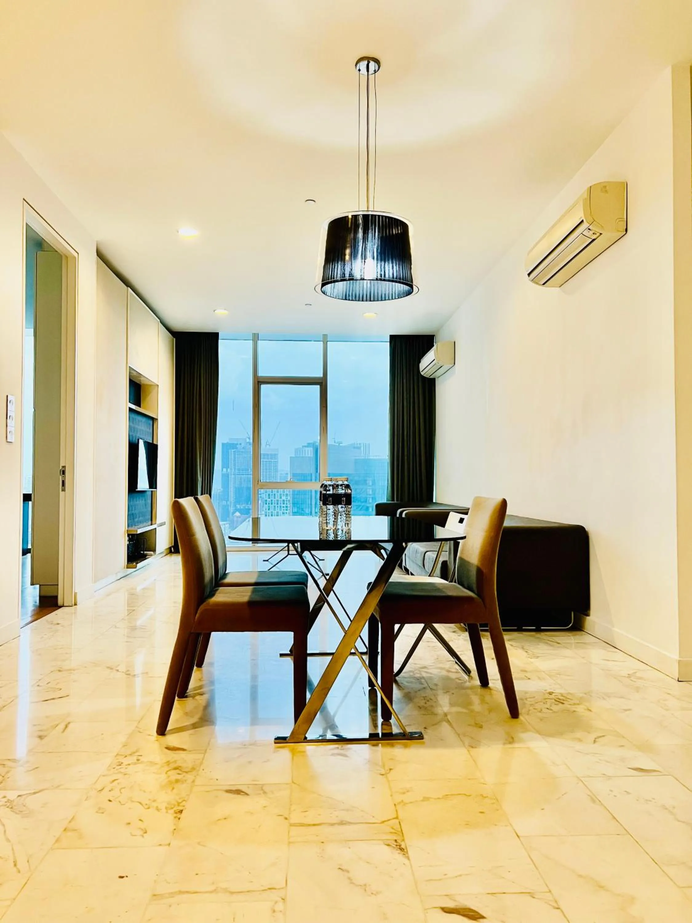 Dining area in Astern Suites at Platinum KLCC