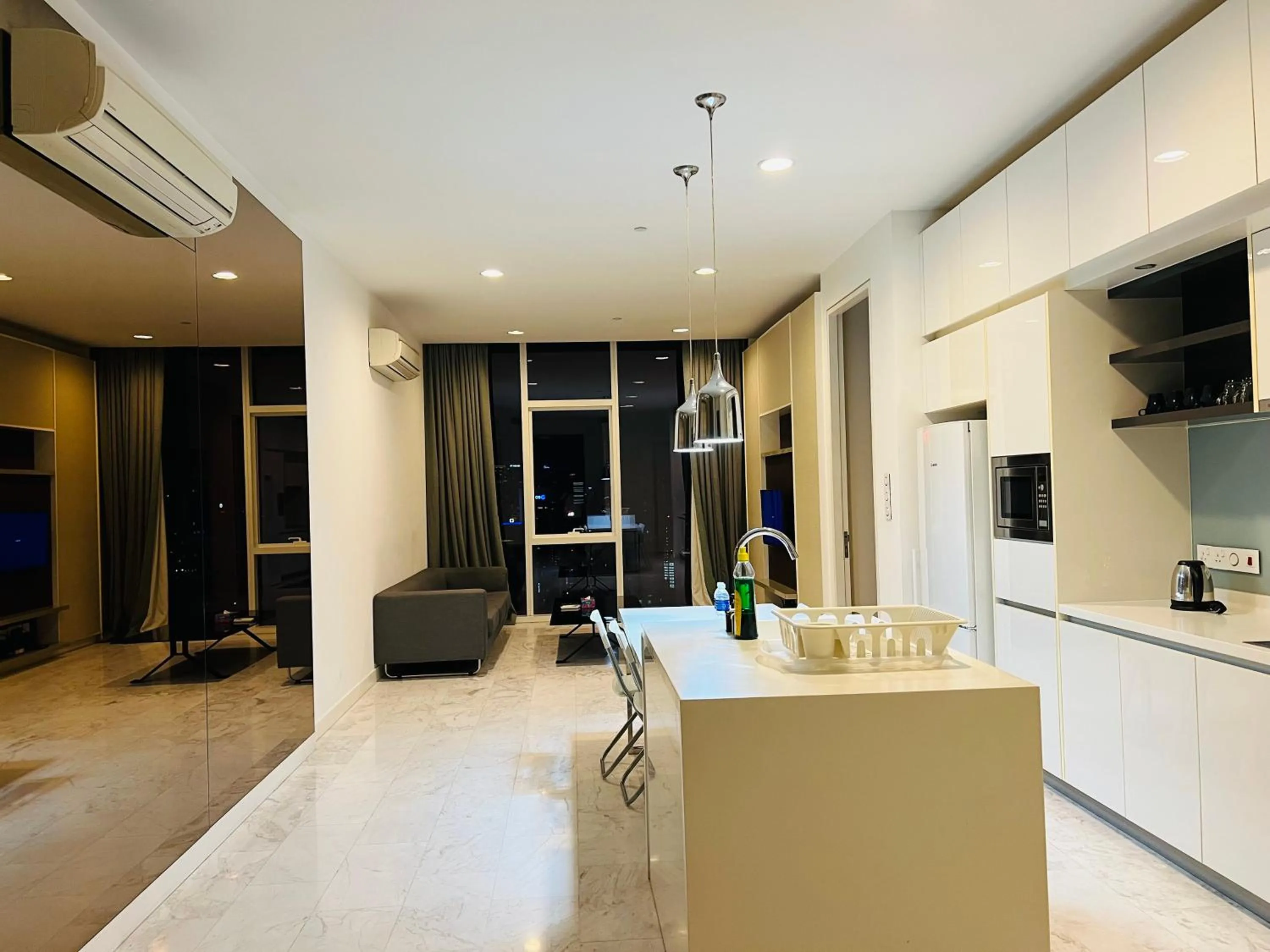 Living room in Astern Suites at Platinum KLCC