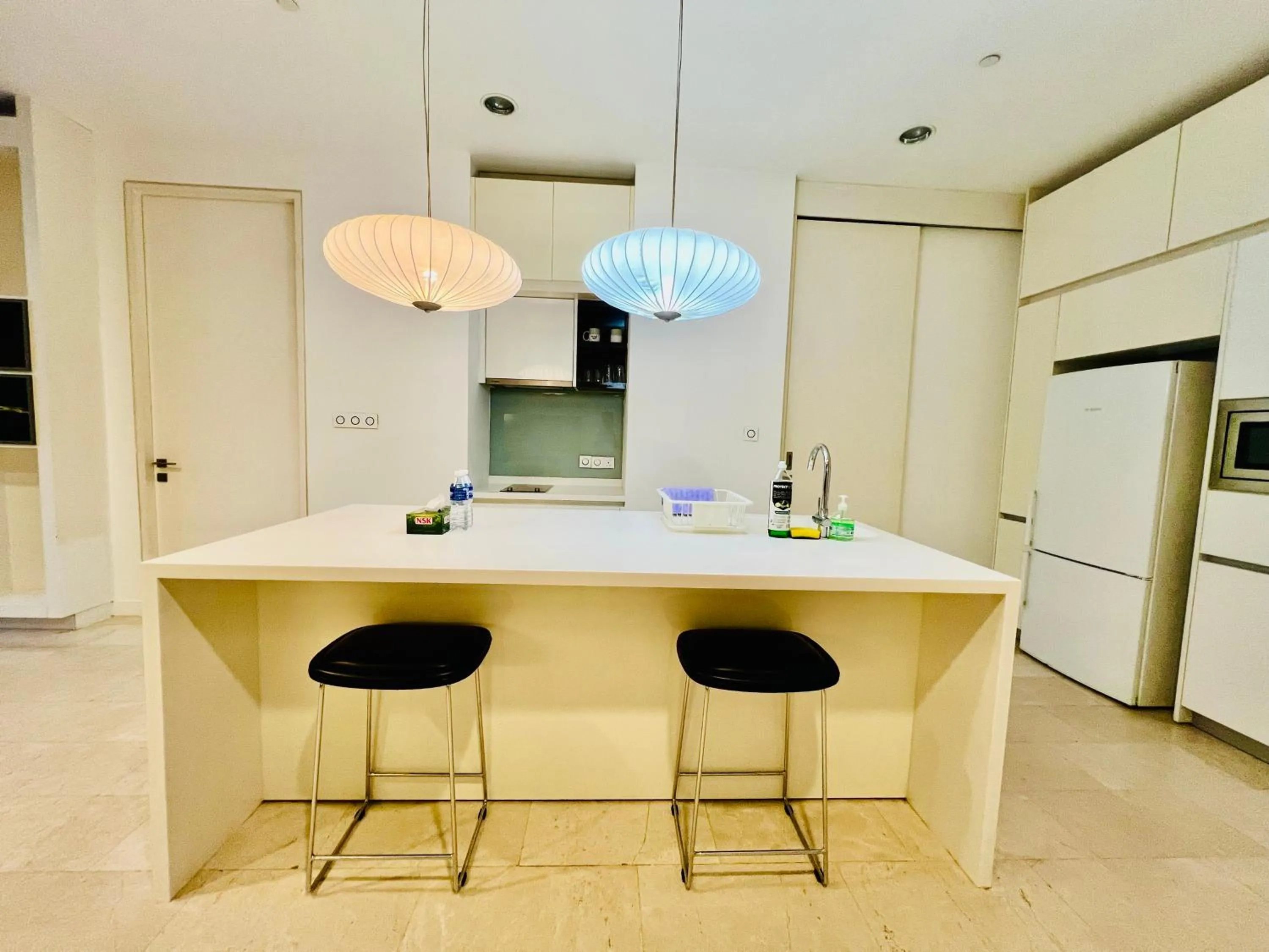 Dining area in Astern Suites at Platinum KLCC