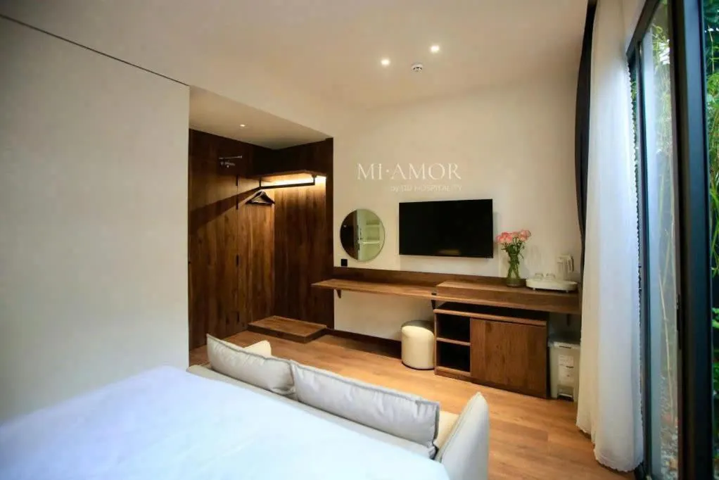Seating area, Bed in DD Hospitality - Mi Amor Da Lat