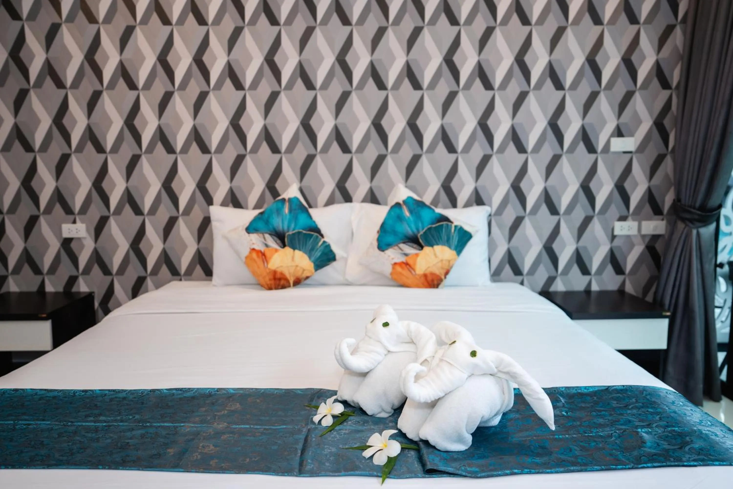 Bed in Chanakarn Pool Access Rawai