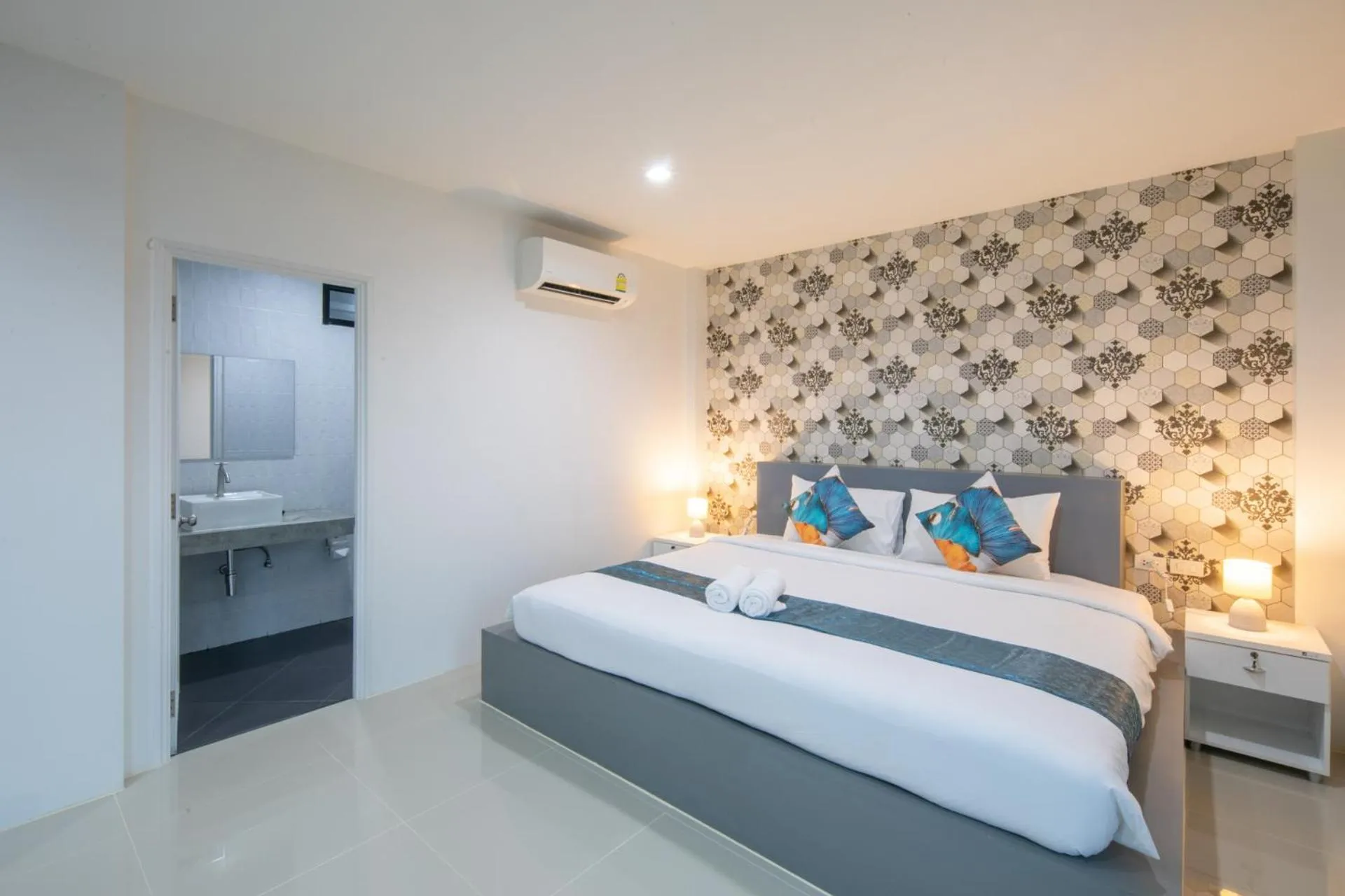 Bedroom, Bed in Chanakarn Pool Access Rawai