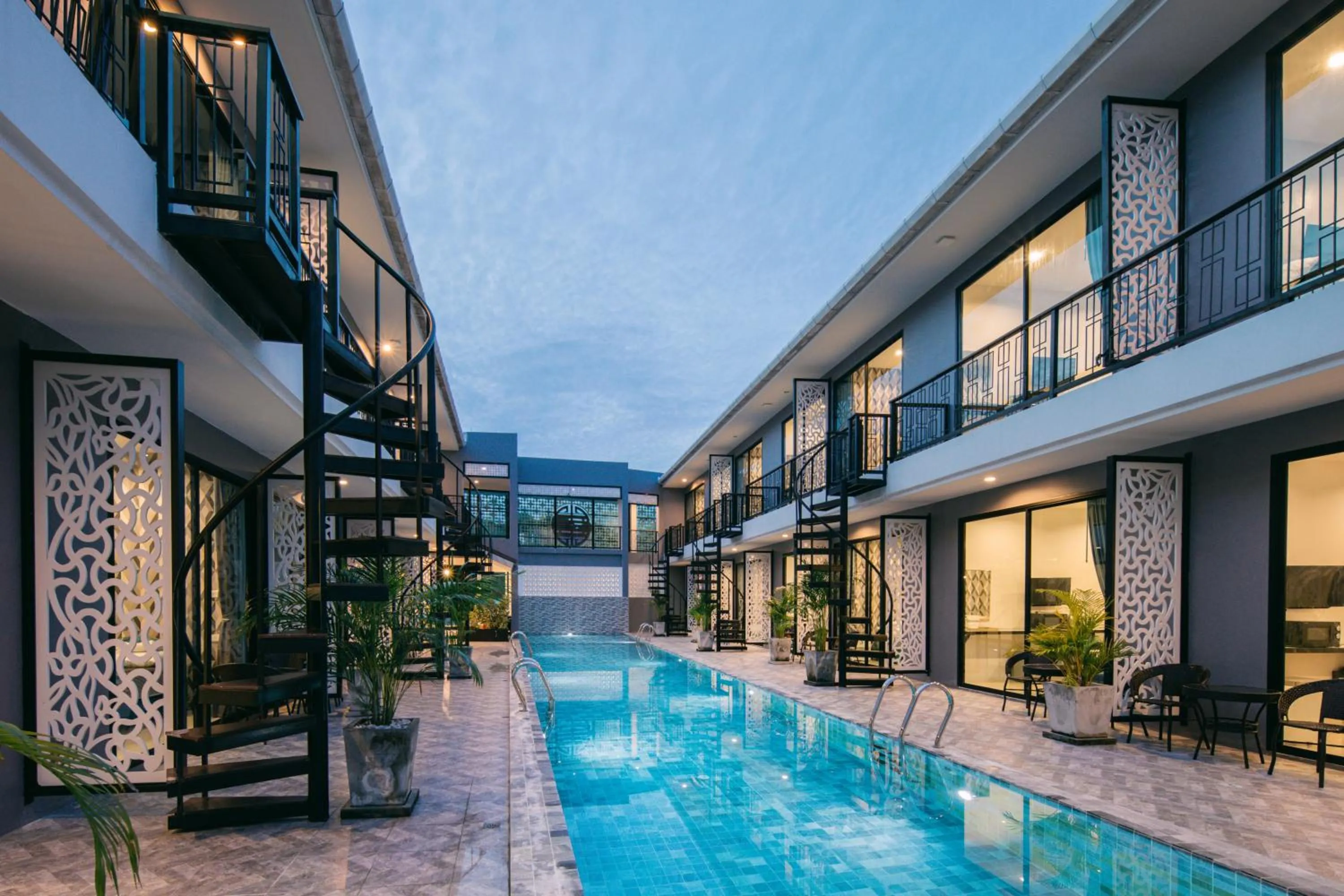 Property building in Chanakarn Pool Access Rawai