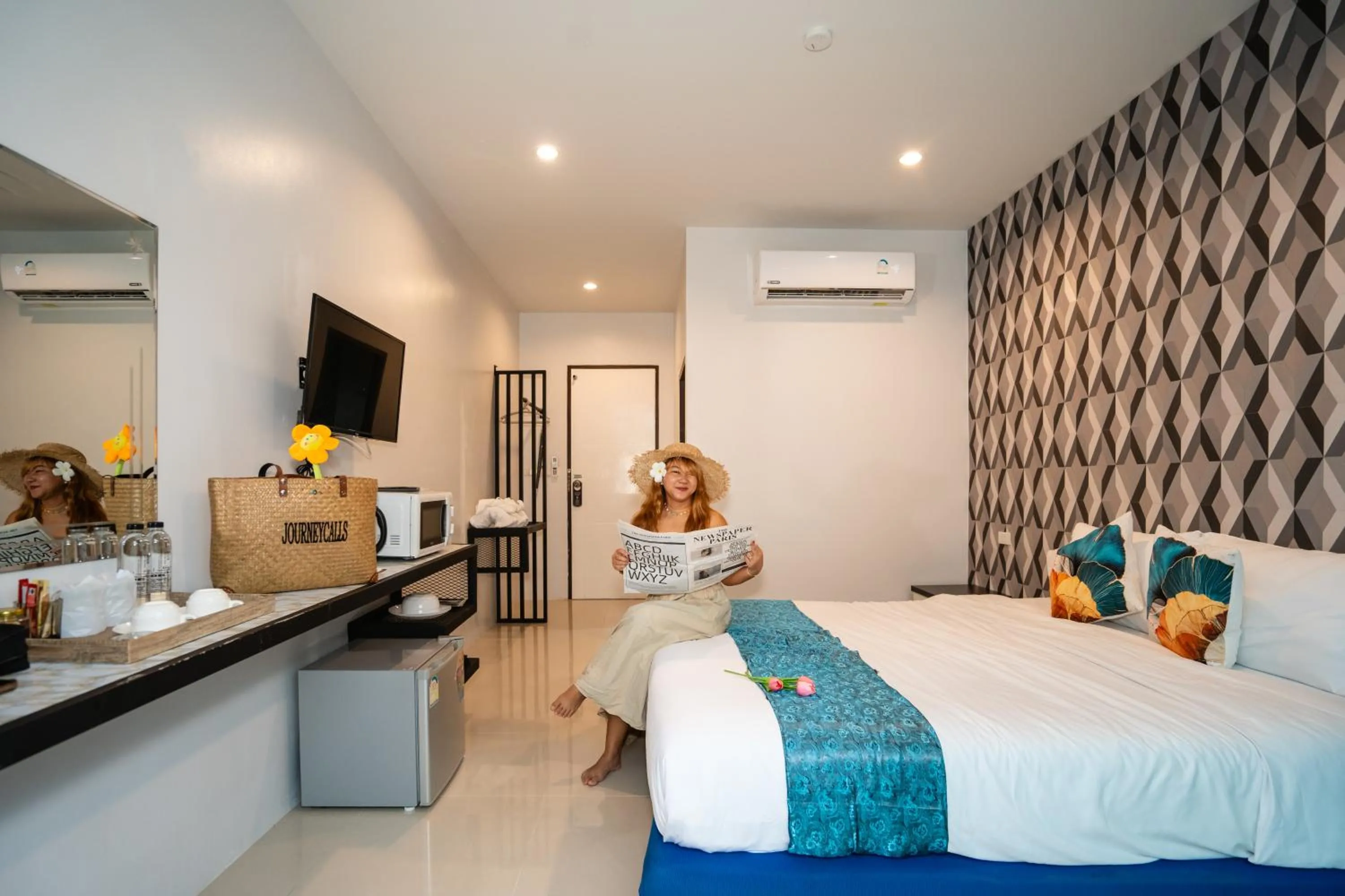 Bed in Chanakarn Pool Access Rawai