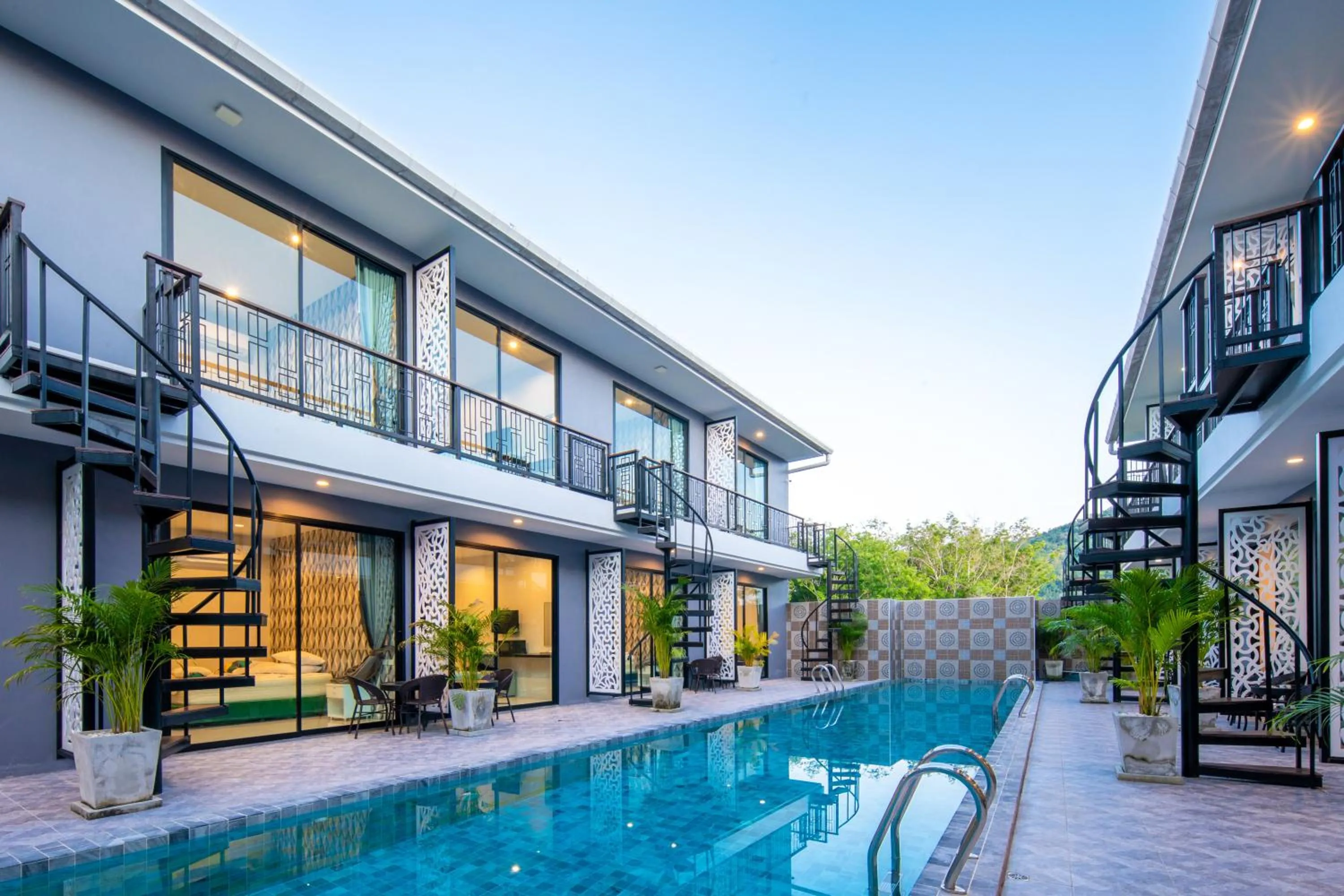 Property building in Chanakarn Pool Access Rawai