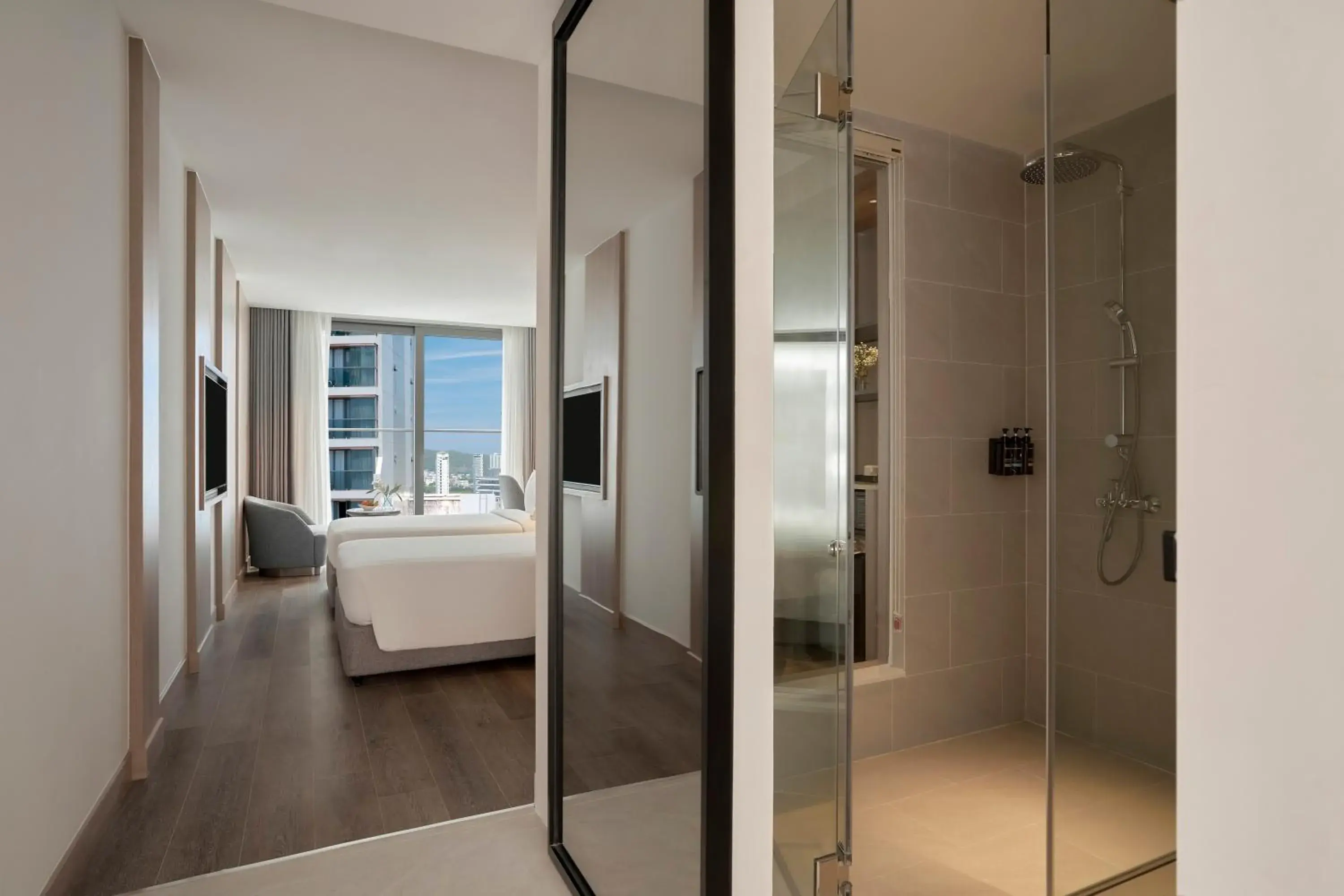 Twin Room with Balcony in Adamas Boutique Hotel Nha Trang Twin Room with Balcony in Adamas Boutique Hotel Nha Trang