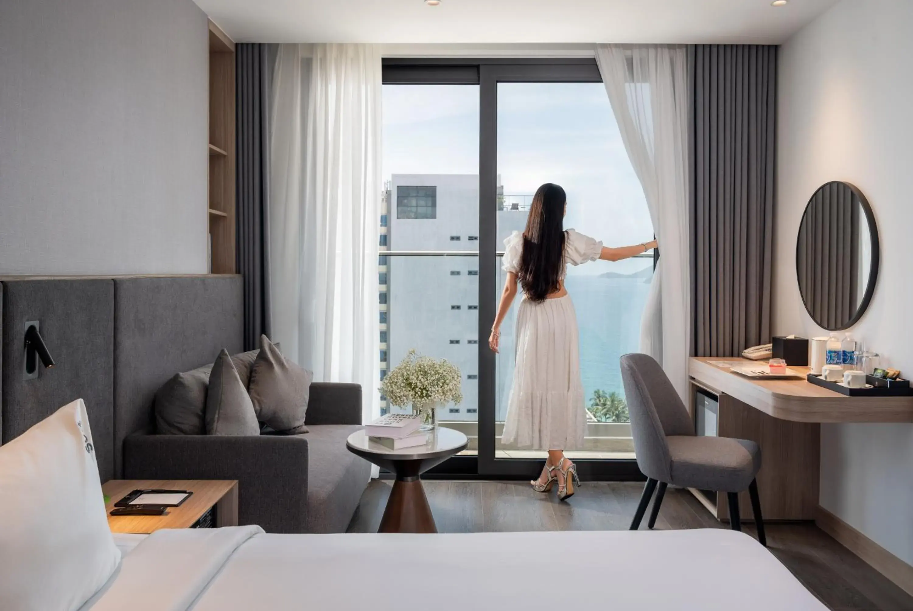 Twin Room with Sea View in Adamas Boutique Hotel Nha Trang Twin Room with Sea View in Adamas Boutique Hotel Nha Trang