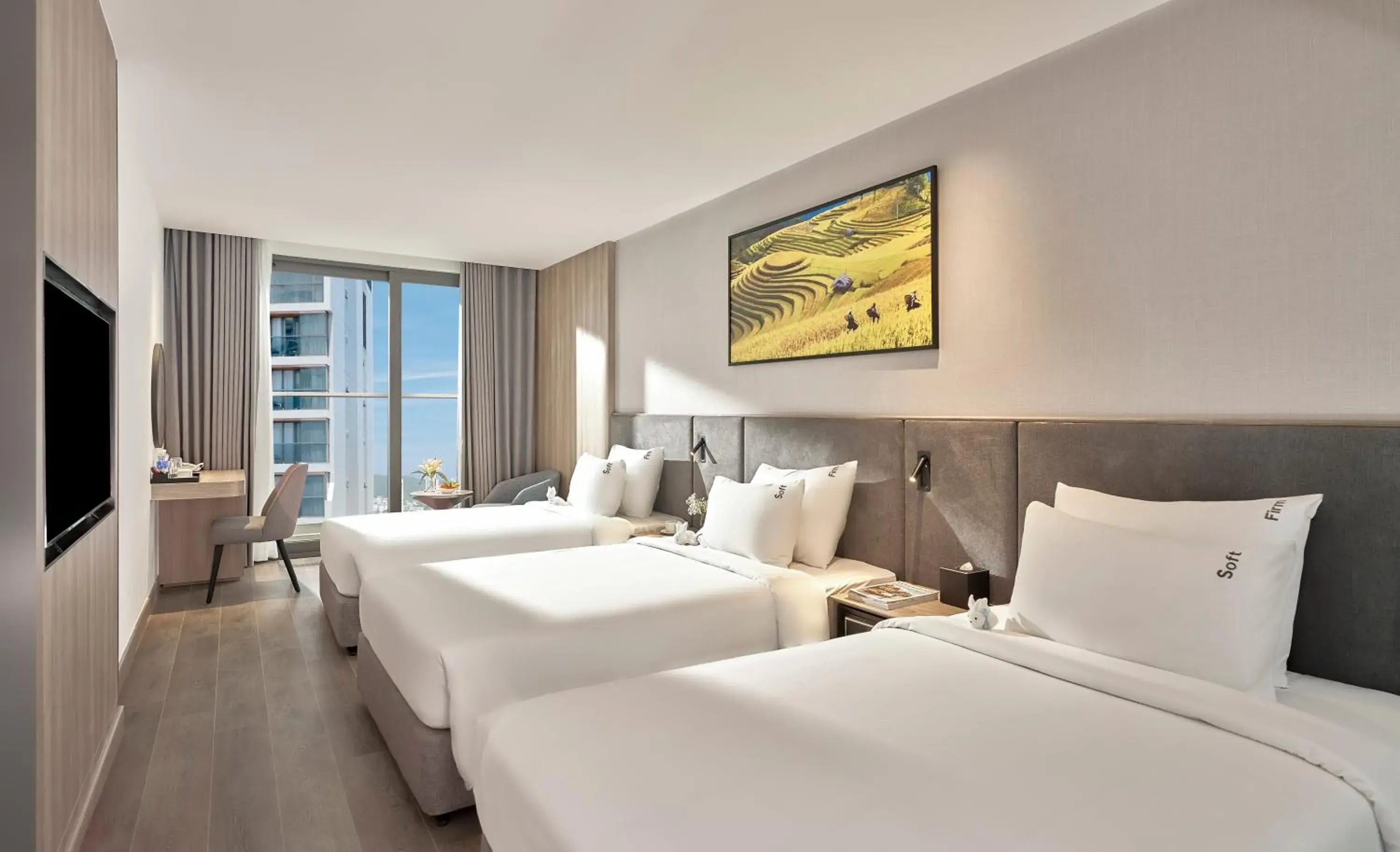 Triple Room with View in Adamas Boutique Hotel Nha Trang Triple Room with View in Adamas Boutique Hotel Nha Trang