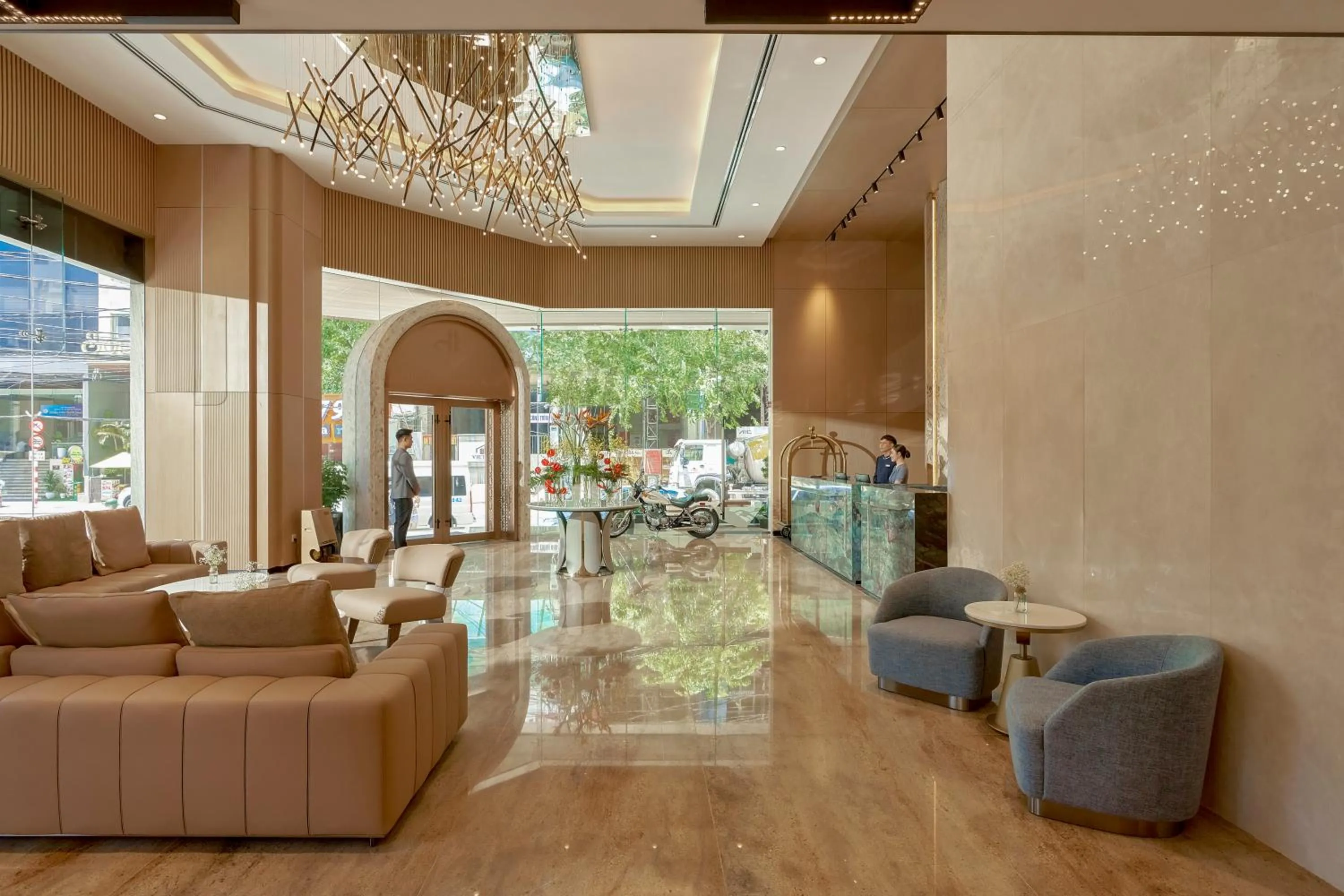 Lobby or reception in Adamas Boutique Hotel Nha Trang