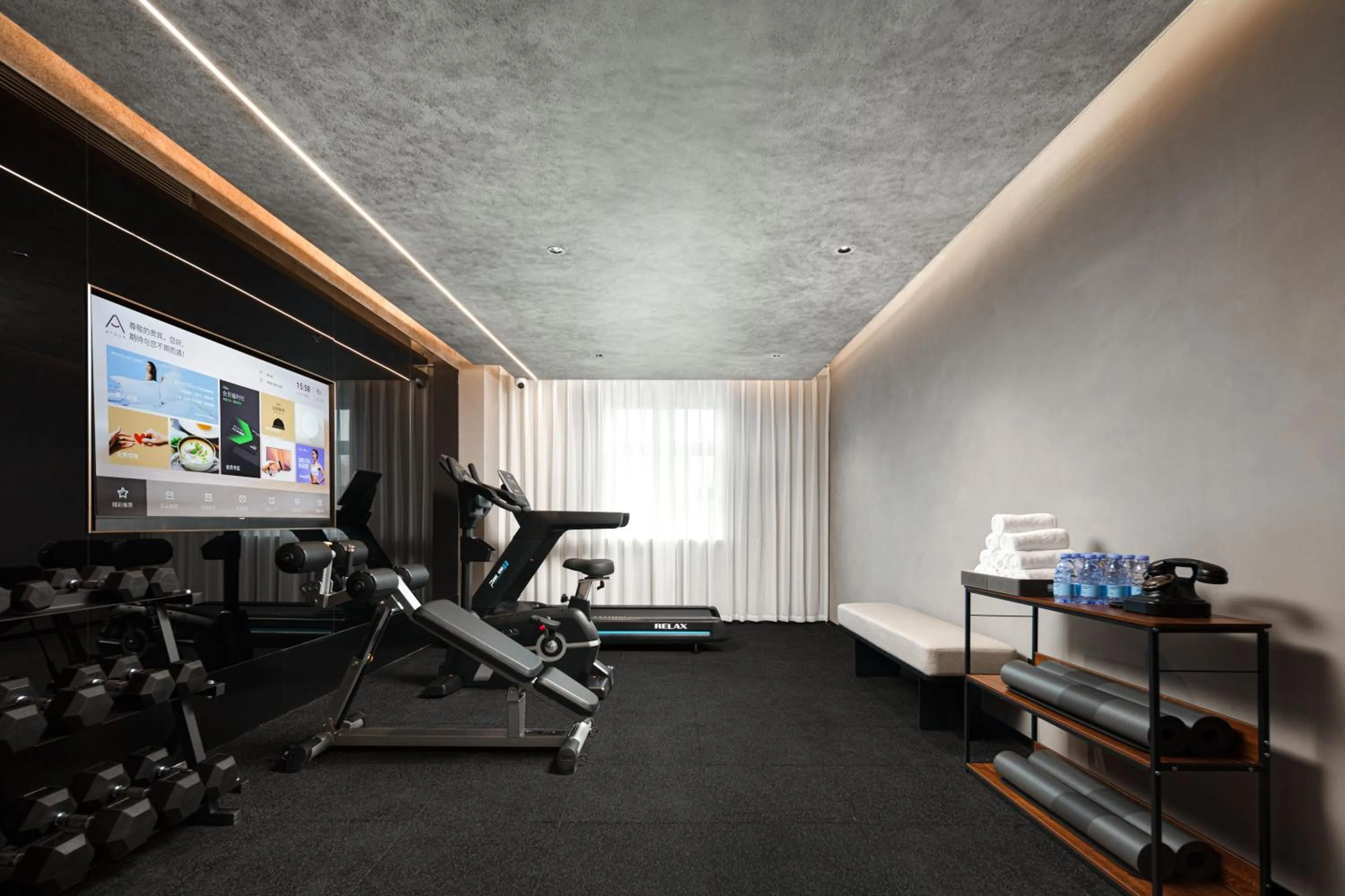 Fitness centre/facilities in Atour Hotel Shanghai South Station Shilong Road