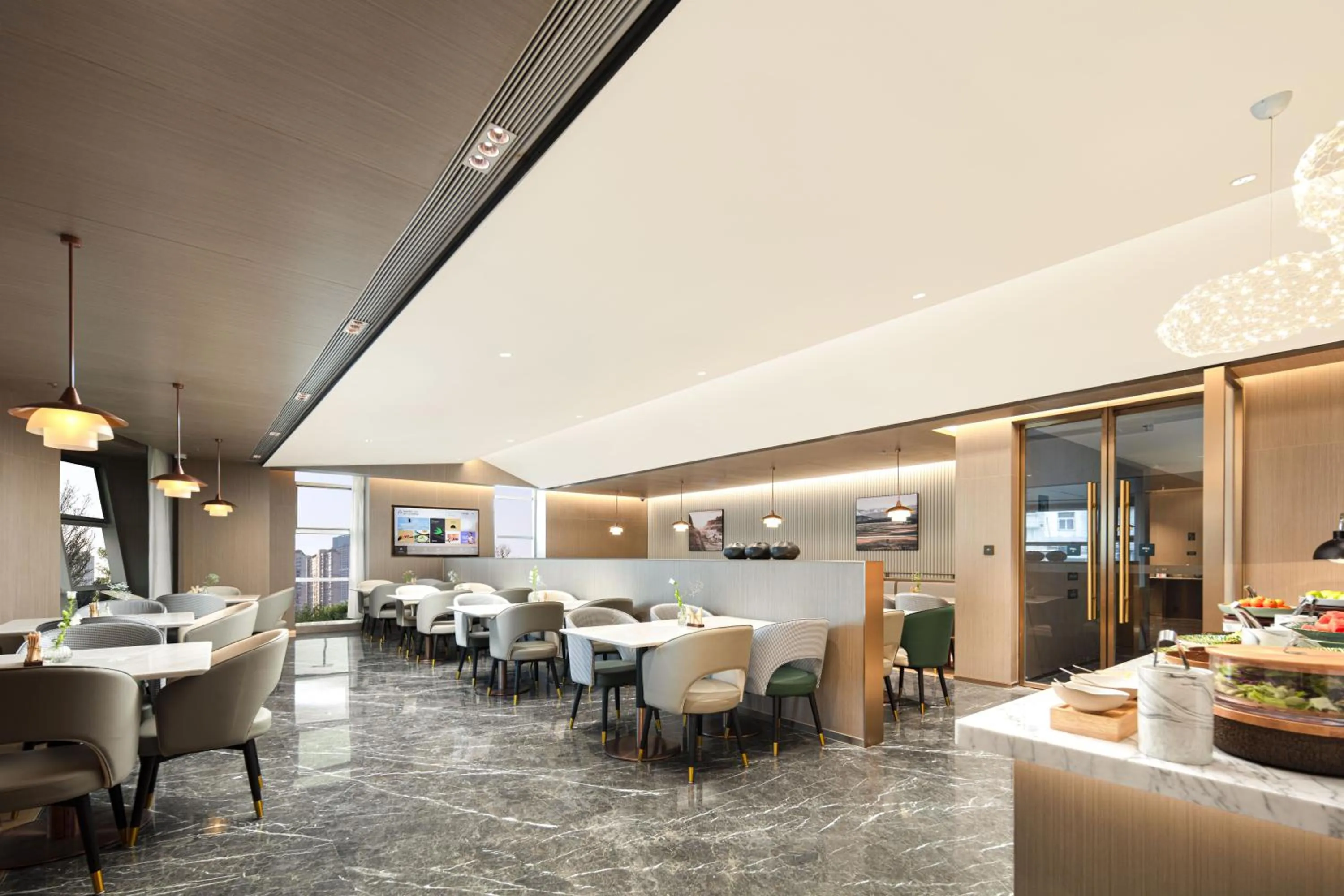 Restaurant/places to eat in Atour Hotel Shanghai South Station Shilong Road