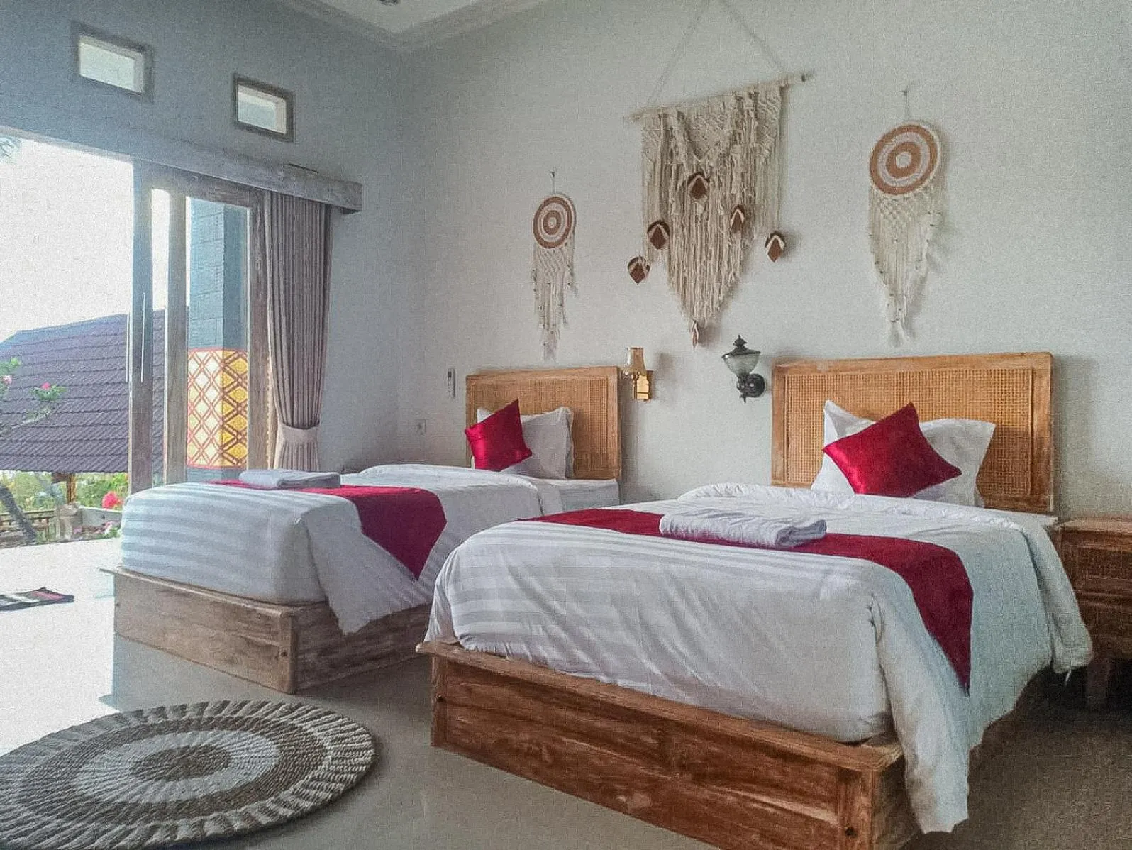Bed in D'Arya Sea View
