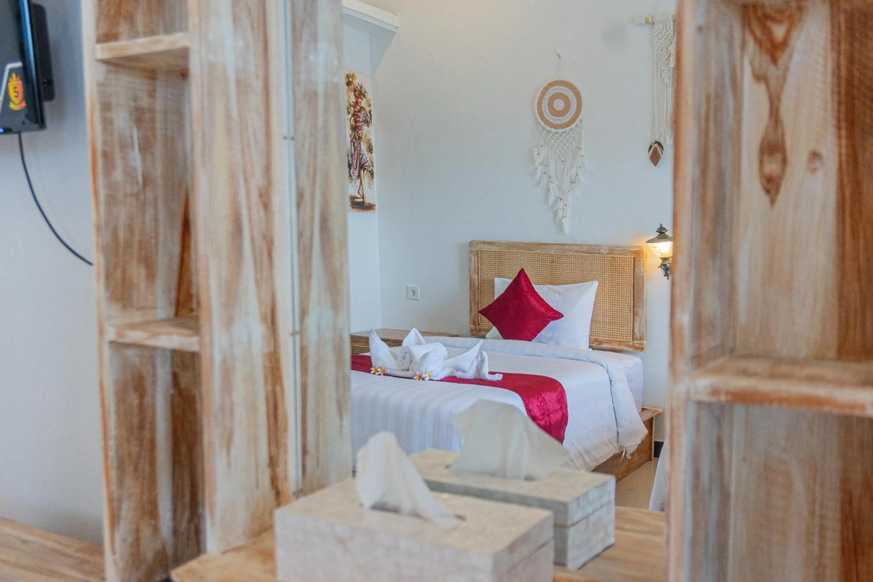 Bed in D'Arya Sea View