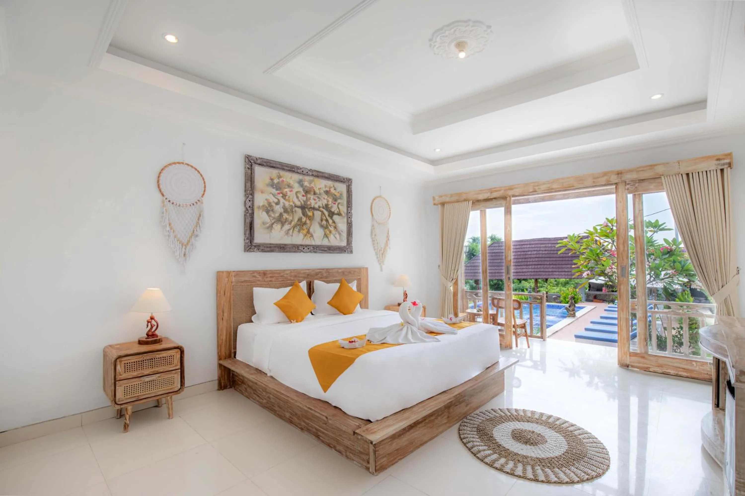 Bed in D'Arya Sea View