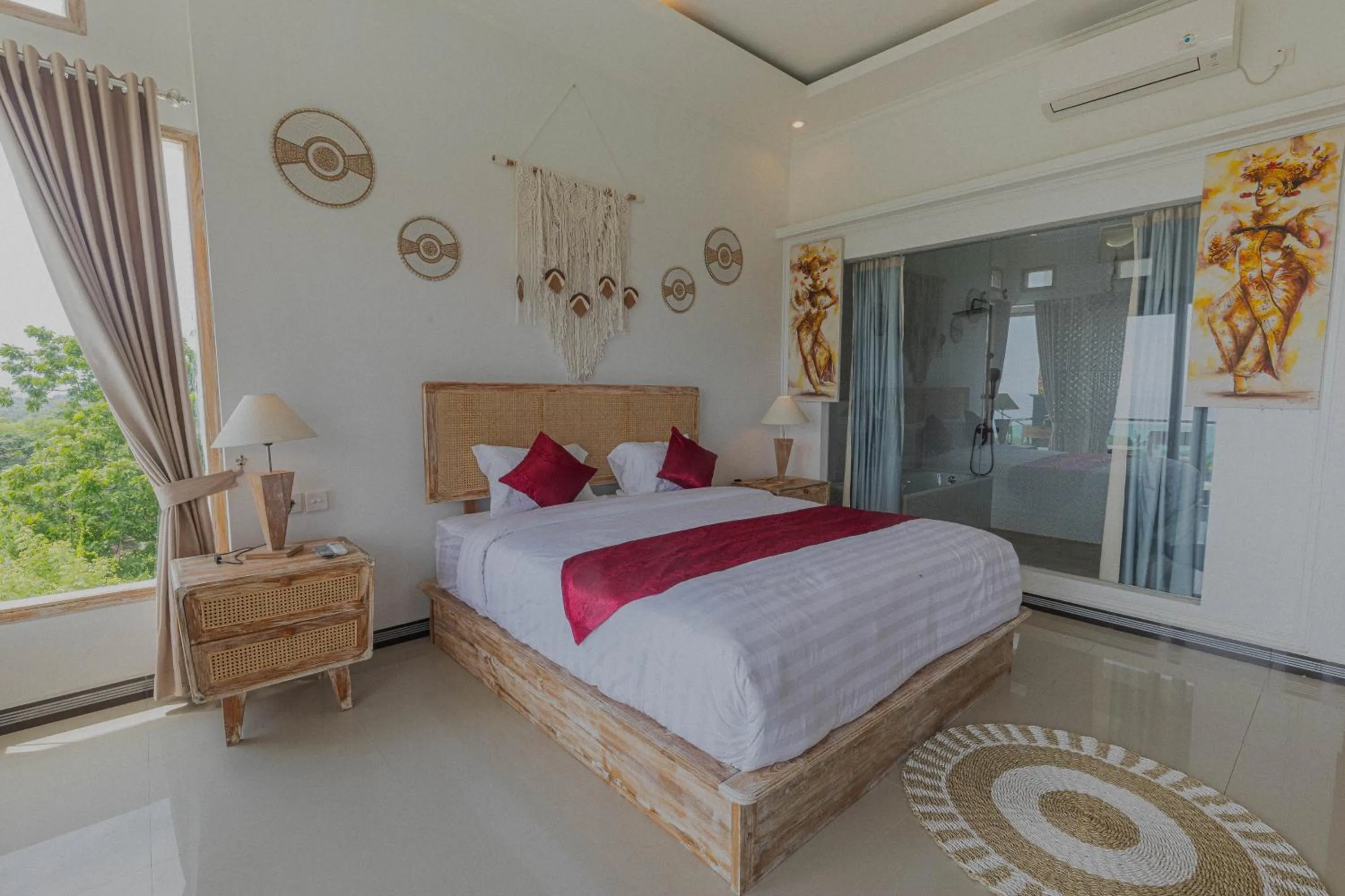 Bed in D'Arya Sea View