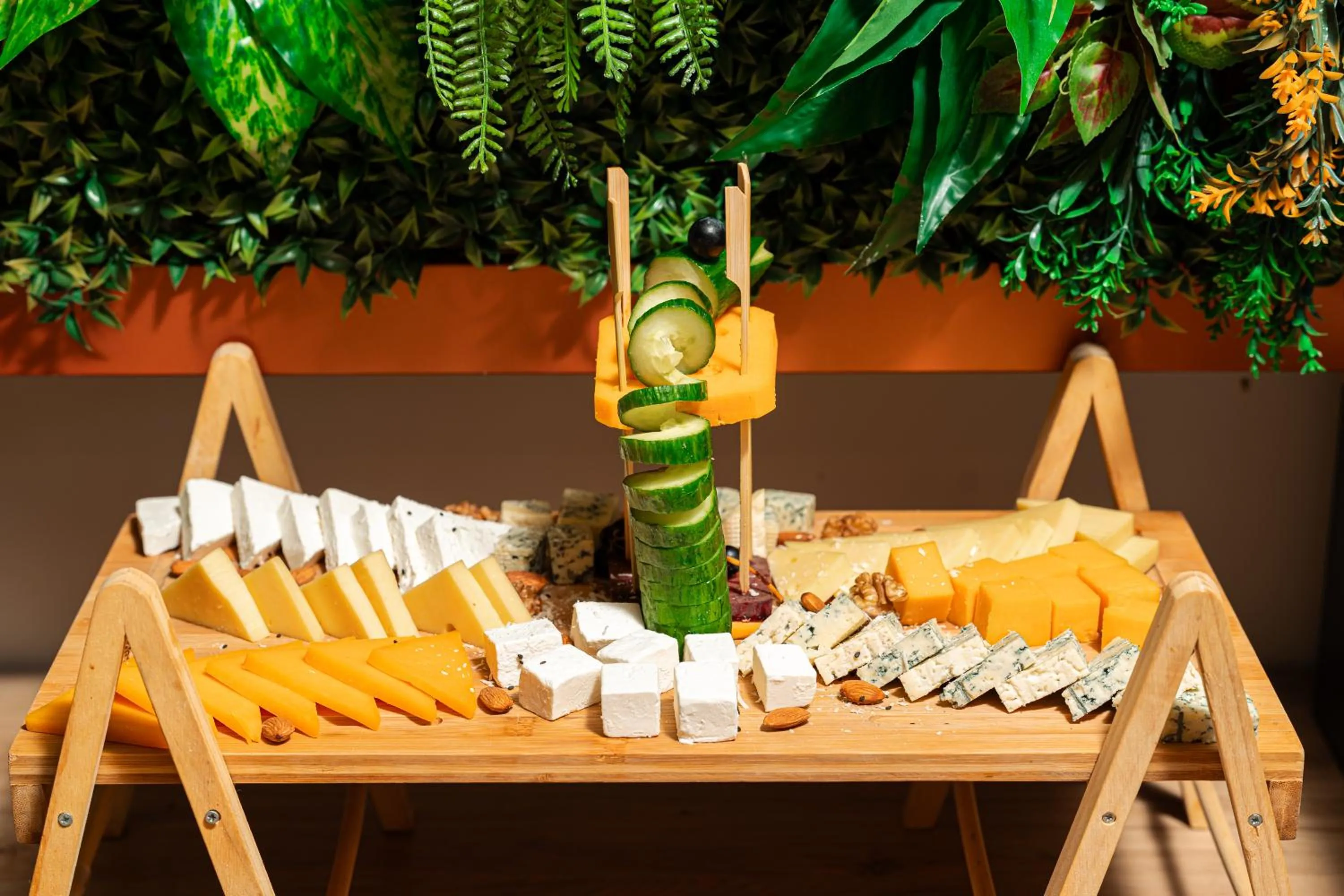 Buffet breakfast in Invictus Hotel