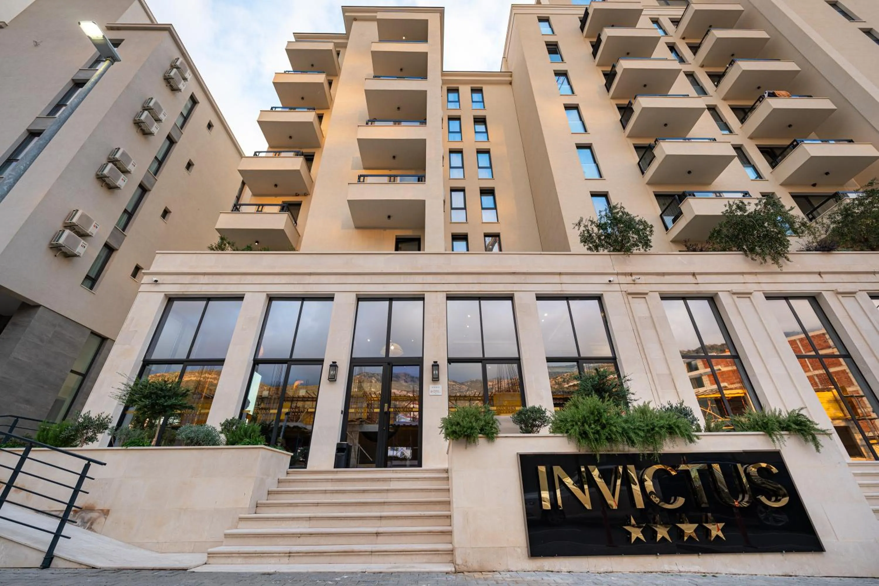 Property building in Invictus Hotel