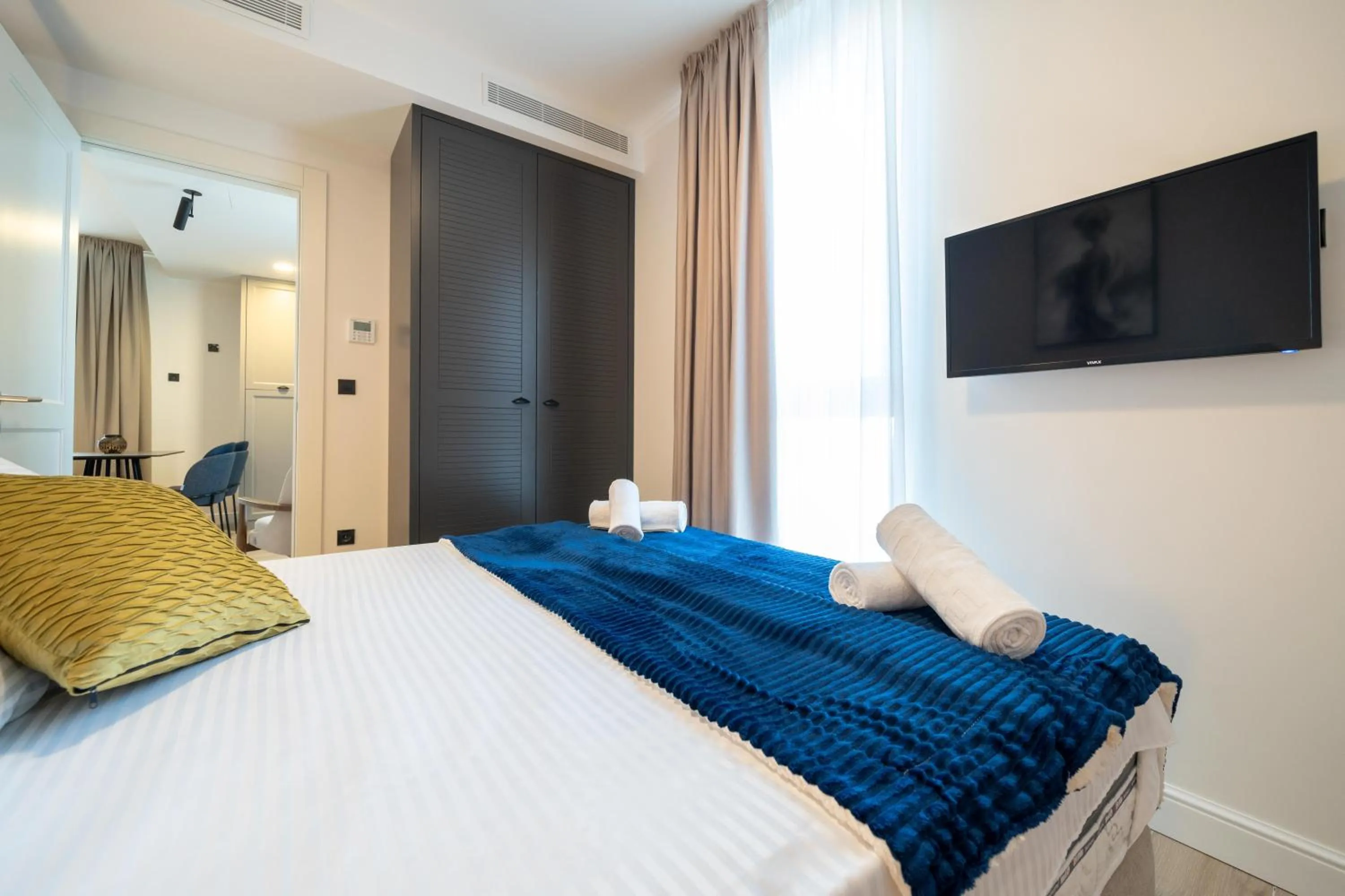 Bed in Invictus Hotel