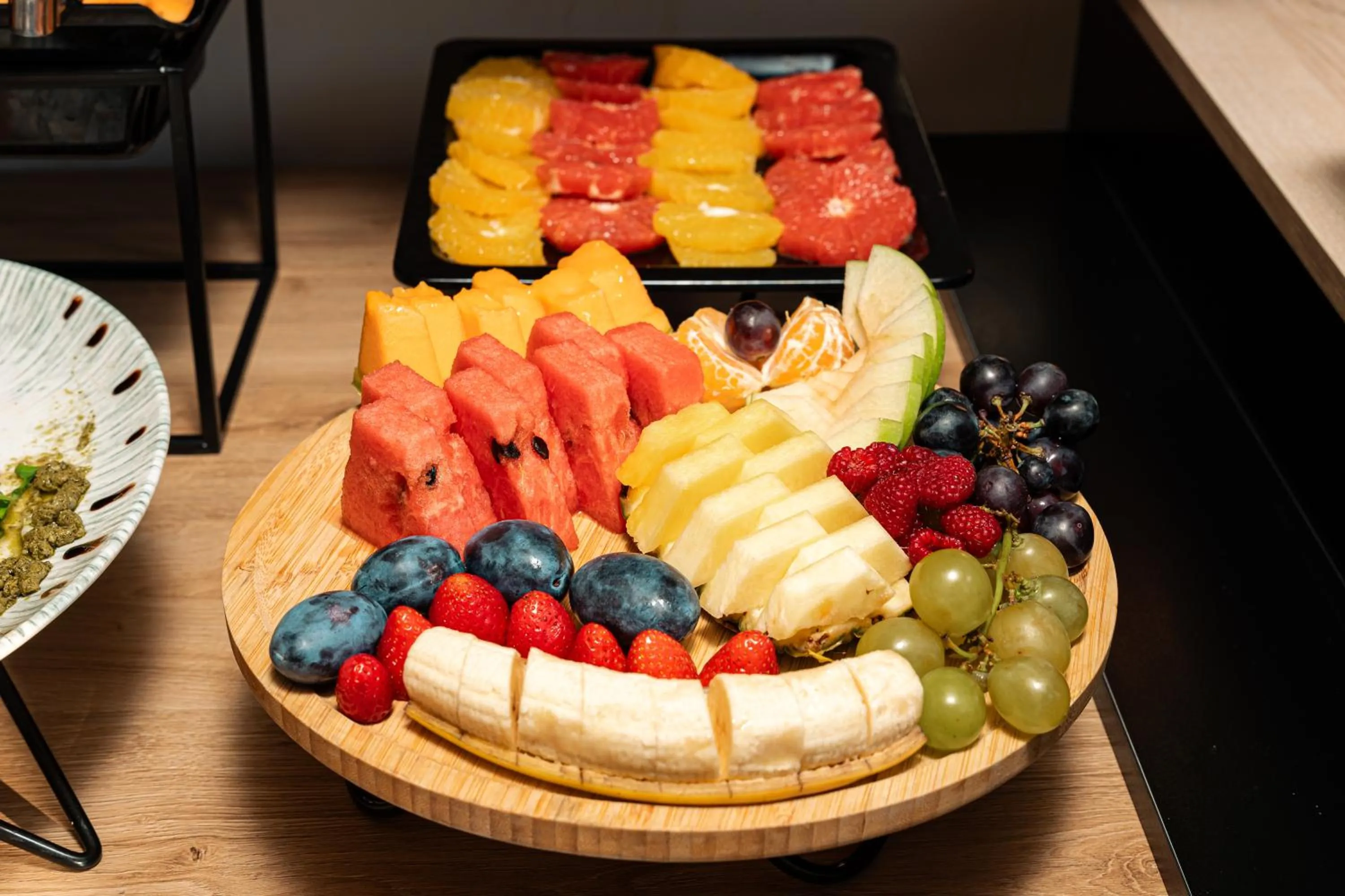 Buffet breakfast in Invictus Hotel