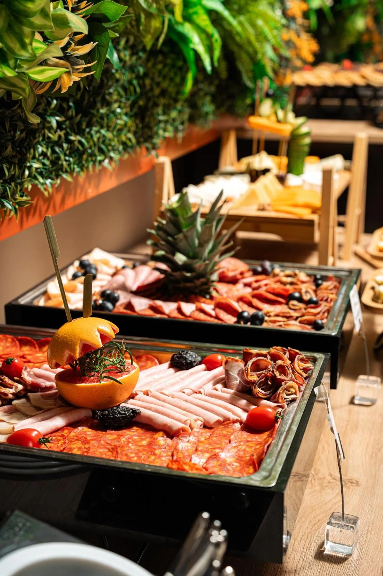 Buffet breakfast in Invictus Hotel