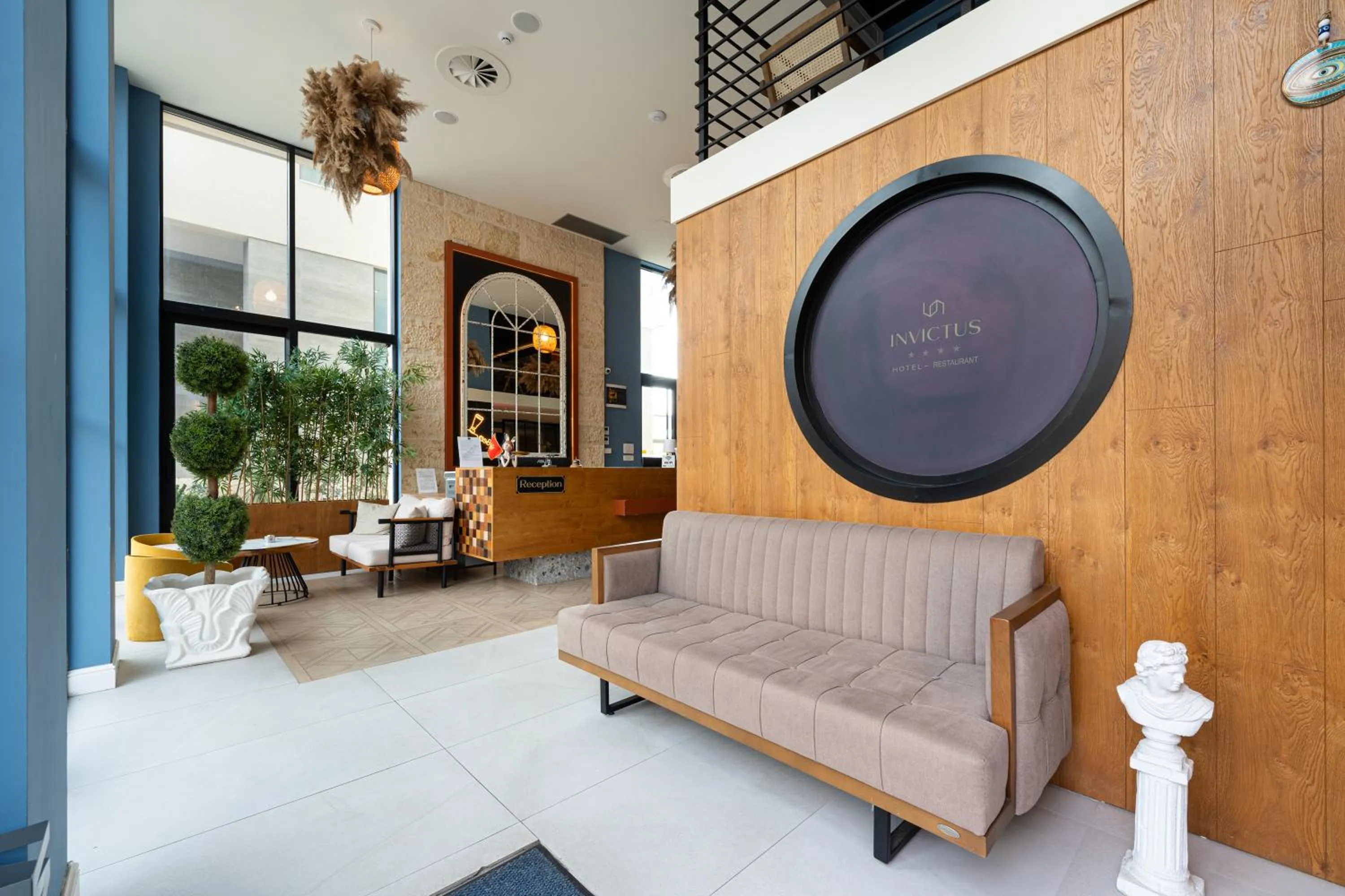Lobby or reception in Invictus Hotel