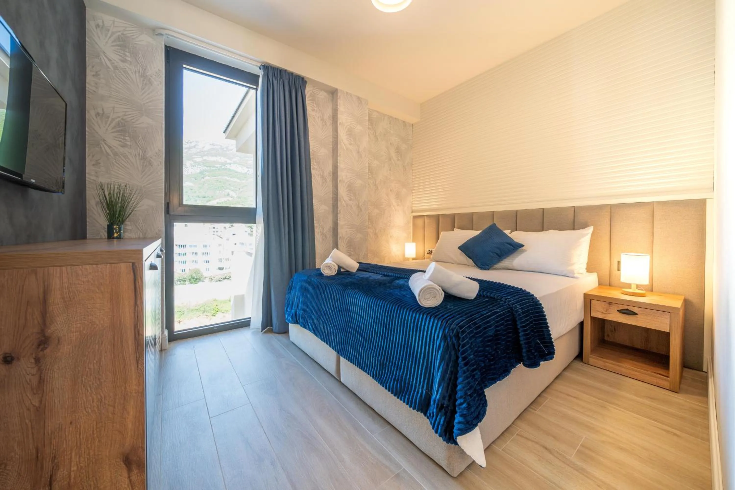 Bed in Invictus Hotel